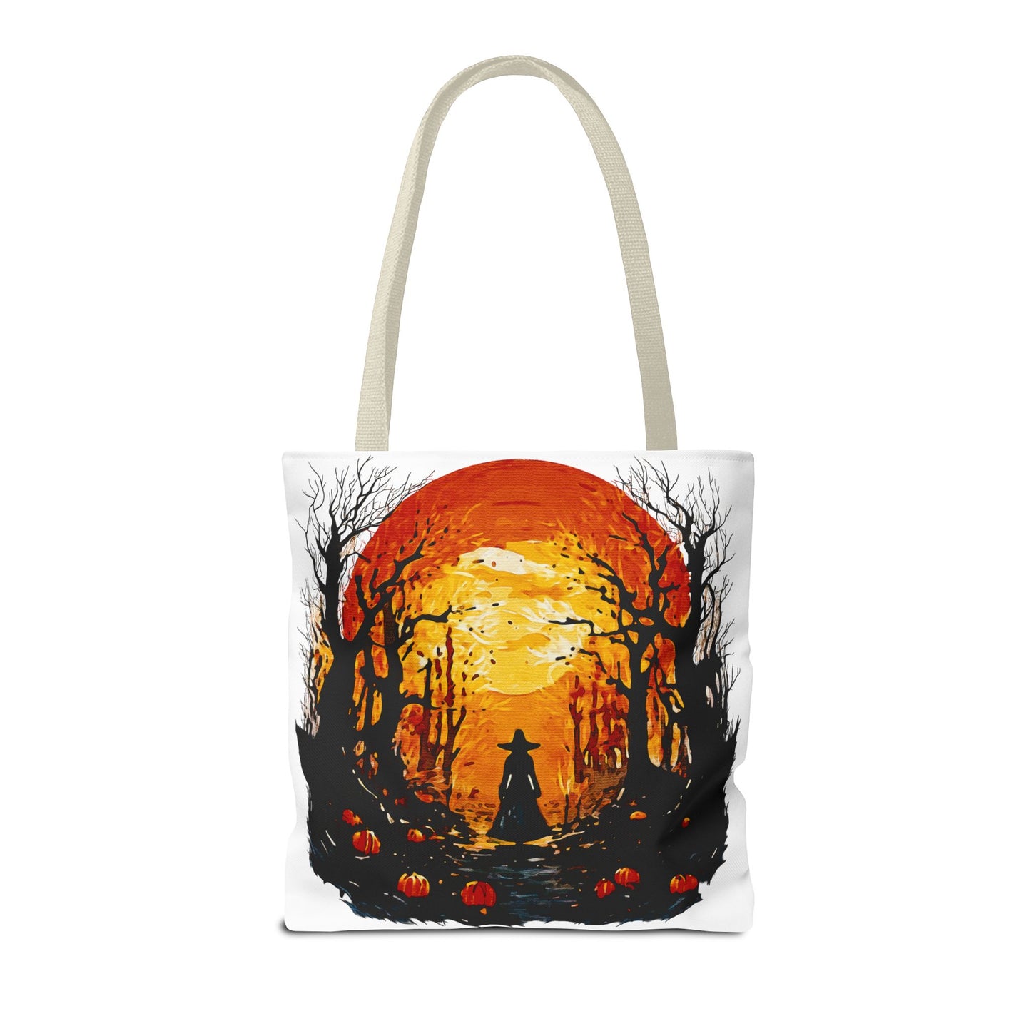 🎃 Moonlit Mischief: Autumn’s Enchanted GlowTote Bag (AOP)