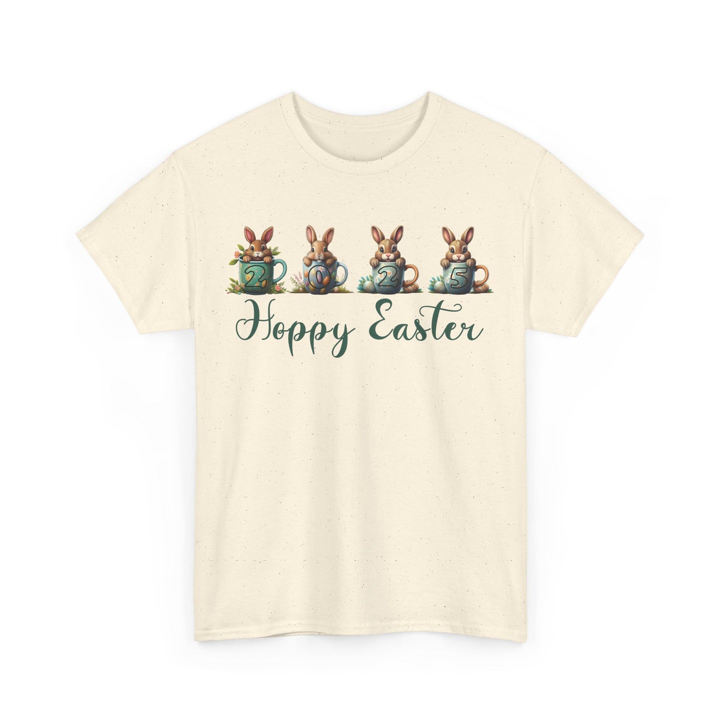 Easter 2025 Unisex Tee - Hoppy Easter Design