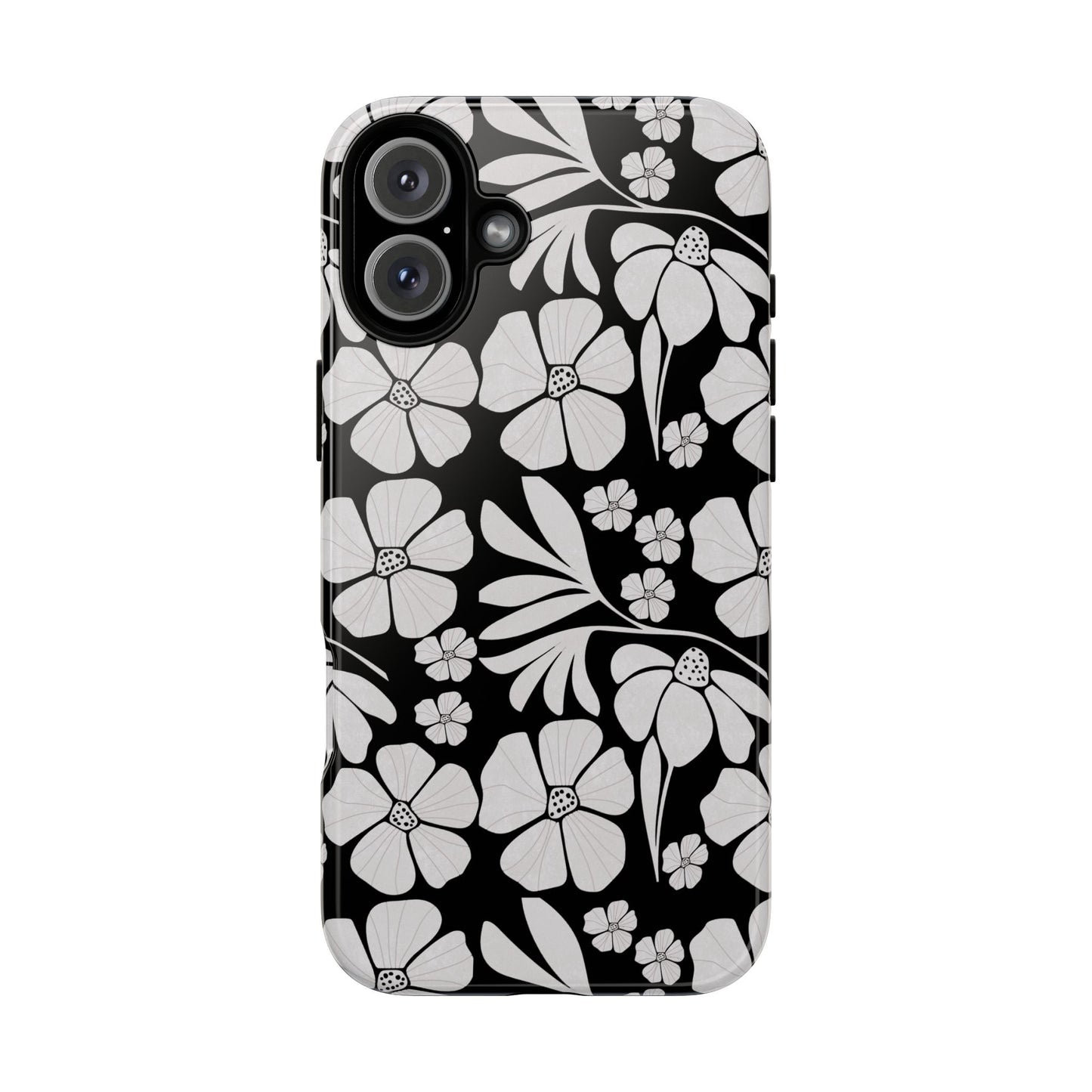 Phone Case - Boho, Retro, Vintage Flower Design Pattern