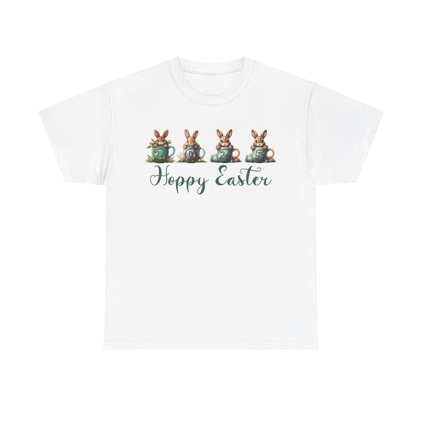 Easter 2025 Unisex Tee - Hoppy Easter Design