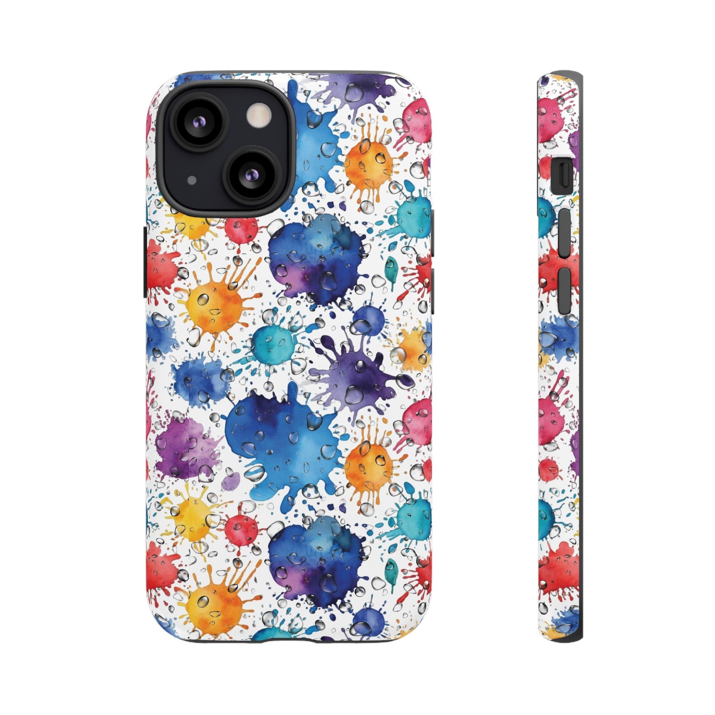 Phone Cases Abstract Colorful Splashes Tough Cases