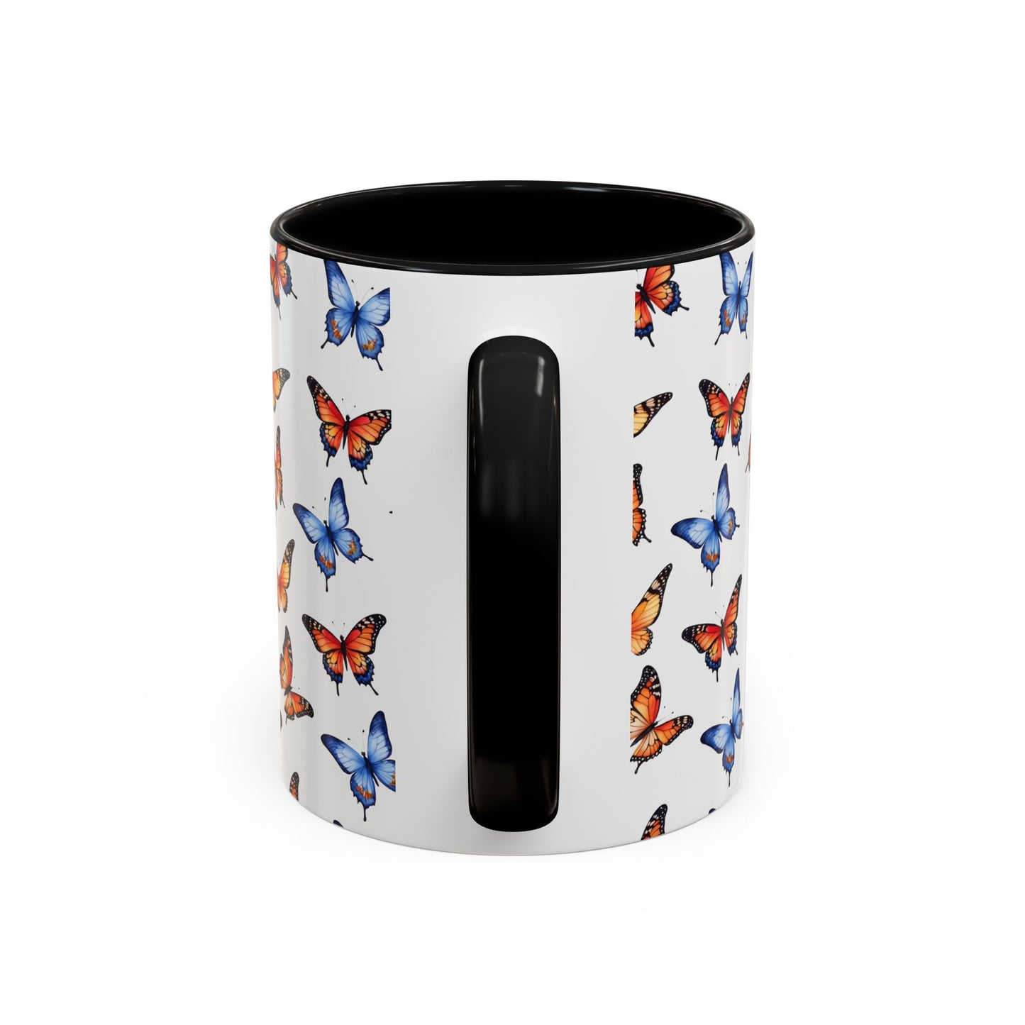 Coffee Mug: Butterfly Abstract Art Design