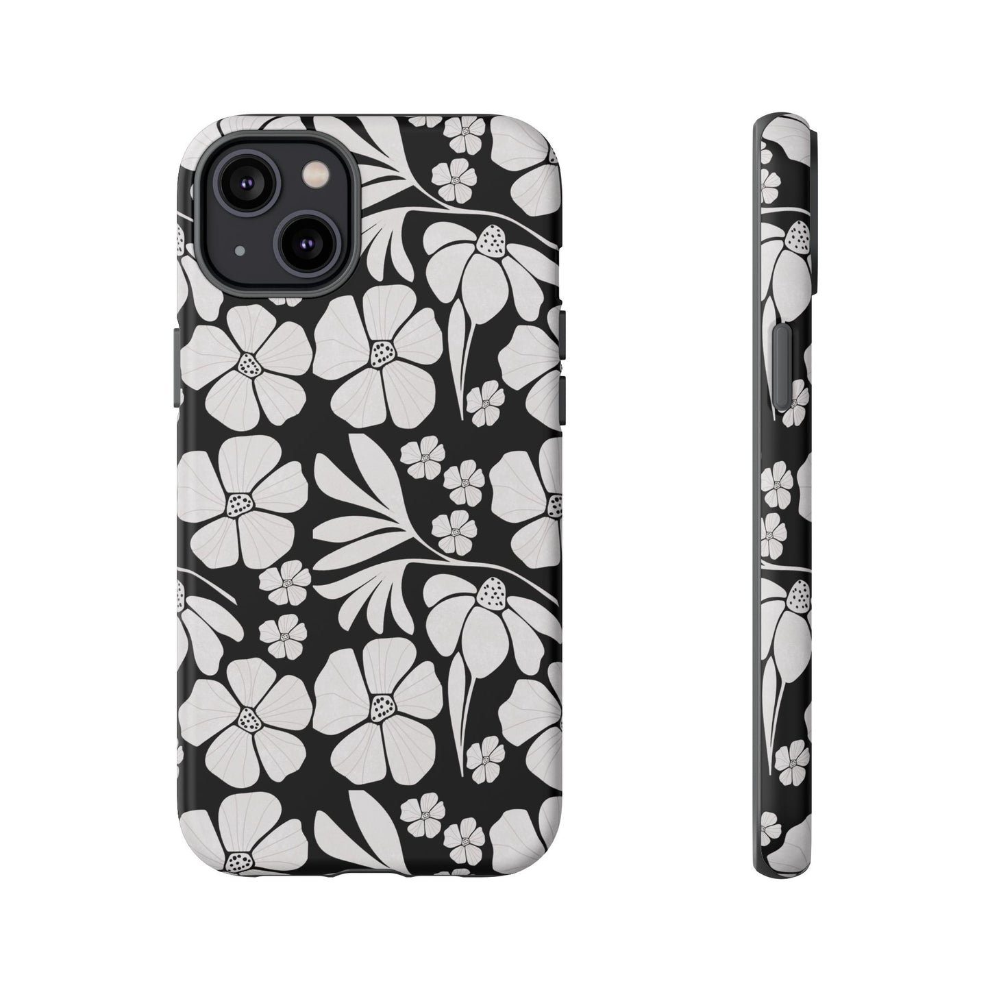 Phone Case - Boho, Retro, Vintage Flower Design Pattern