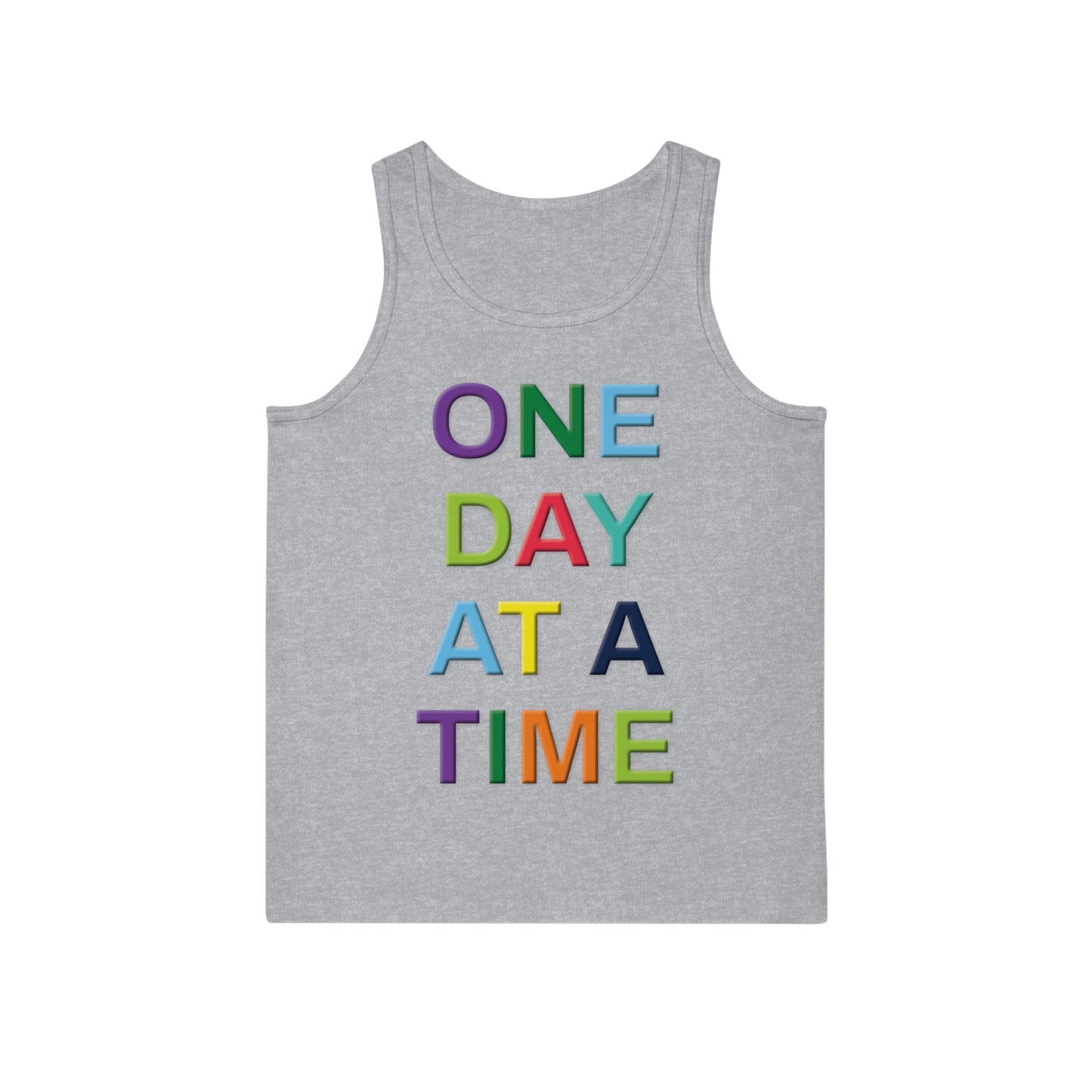Inspirational Unisex Softstyle Tank Top | Motivational Apparel for Self-Care, Casual Wear, Gifts, Fitness, Everyday Style