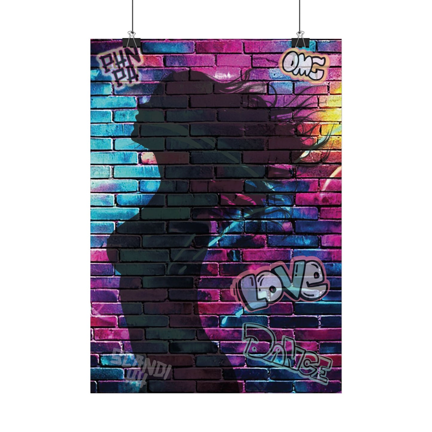 Dance Love Wall Art Poster - Vibrant Graffiti Decor for Dance Lovers, Inspirational Room Decor, Unique Gift Idea, Art Print, Urban [...]