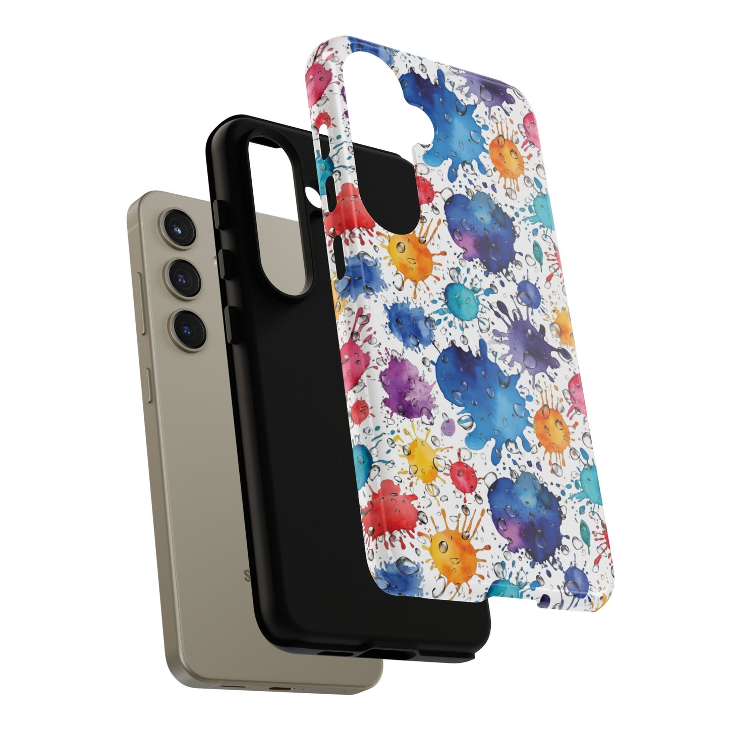 Phone Cases Abstract Colorful Splashes Tough Cases