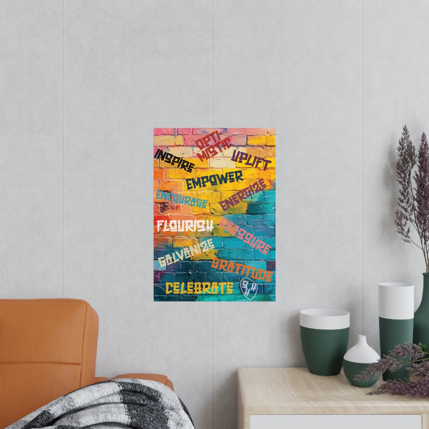 Fuel your fire—Inspire. Empower. Celebrate. 🎨💪 #MotivationalArt #InspireDaily #Empowerment #PositiveVibes #GoalGetter #WallOfWords Wall Art Posters, Inspirational Home Decor, Positive Affirmation Prints, Uplifting Room Decor, Gift for Friends