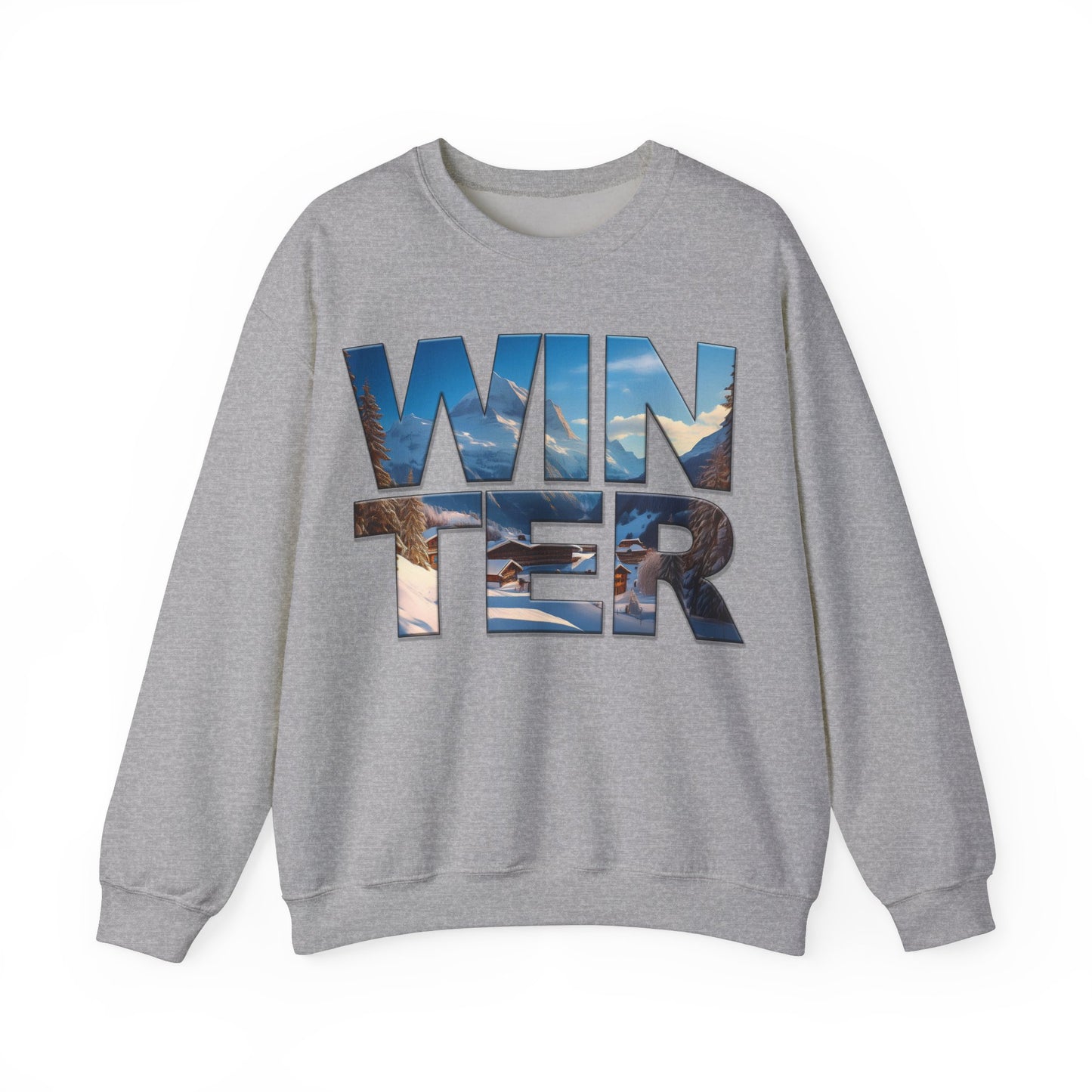 Winter Graphic Crewneck Sweatshirt