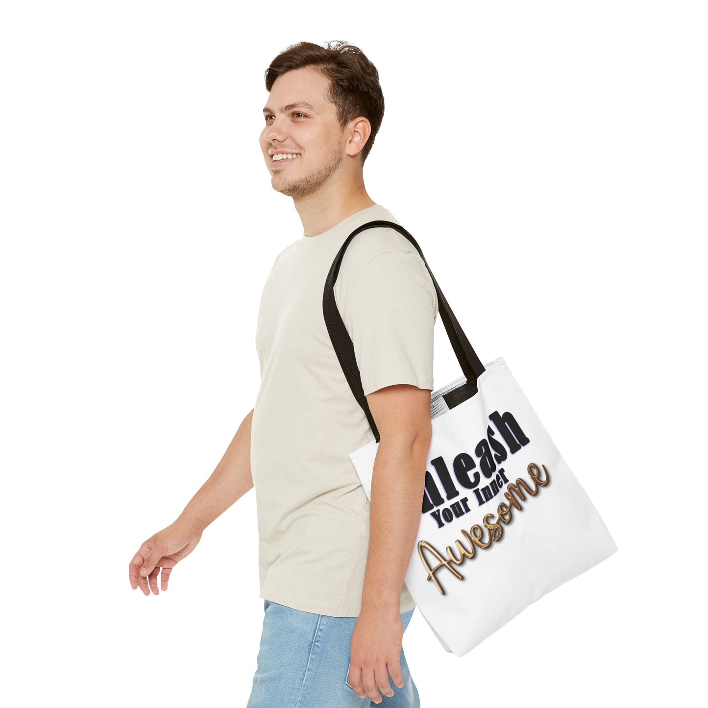 Unleash Your Inner Awesome Tote Bag - Motivational & Stylish for Everyday Use