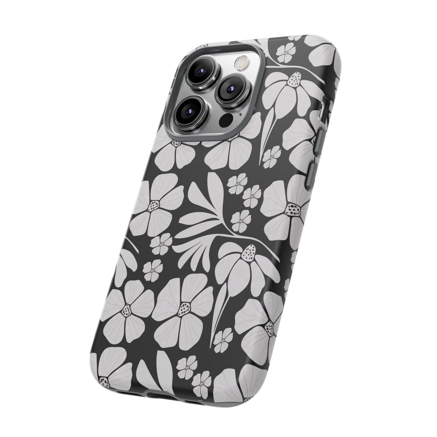 Phone Case - Boho, Retro, Vintage Flower Design Pattern