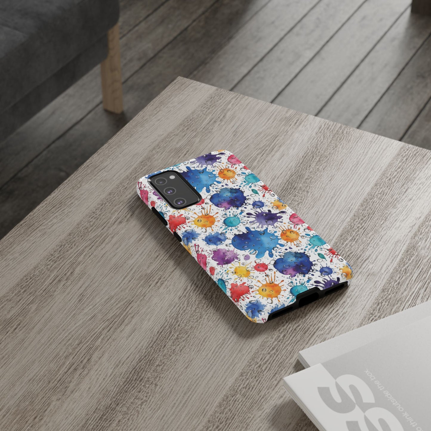 Phone Cases Abstract Colorful Splashes Tough Cases