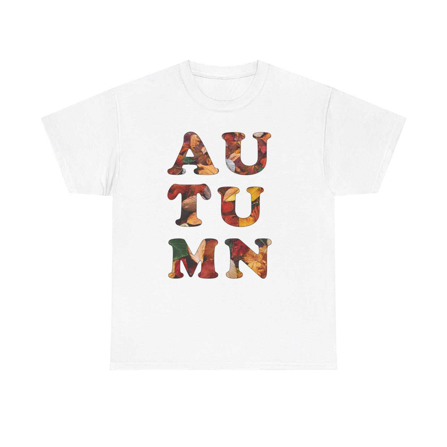 Autumn Glow – Cozy Style, Crisp Vibes 🍂🧡 - Autumn Vibes Unisex Heavy Cotton Tee, Fall Fashion Shirt, Seasonal T-Shirt, Cozy Autumn Apparel, Gift for Nature Lovers