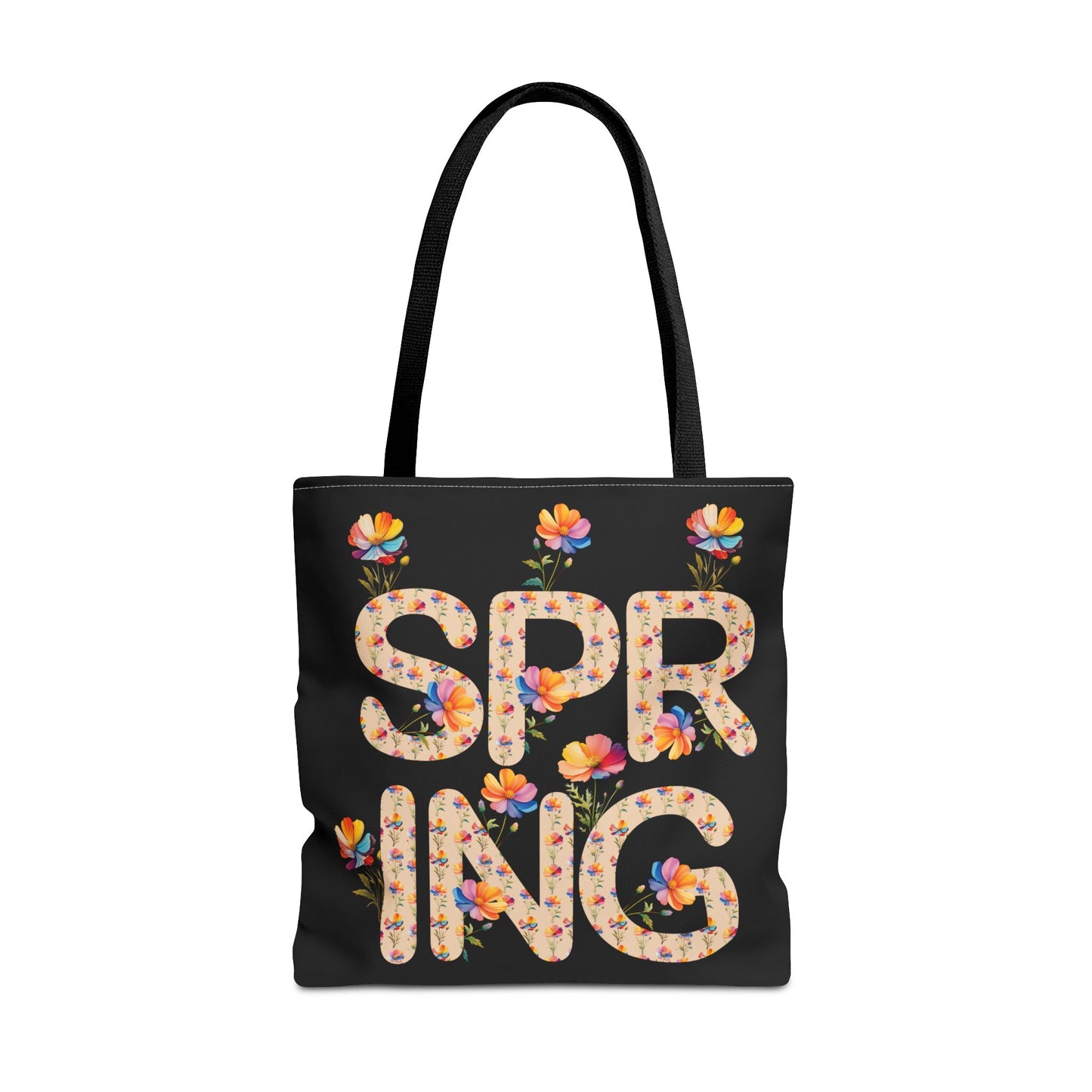 Spring Floral Tote Bag - Perfect for Everyday Use & Seasonal Outings
