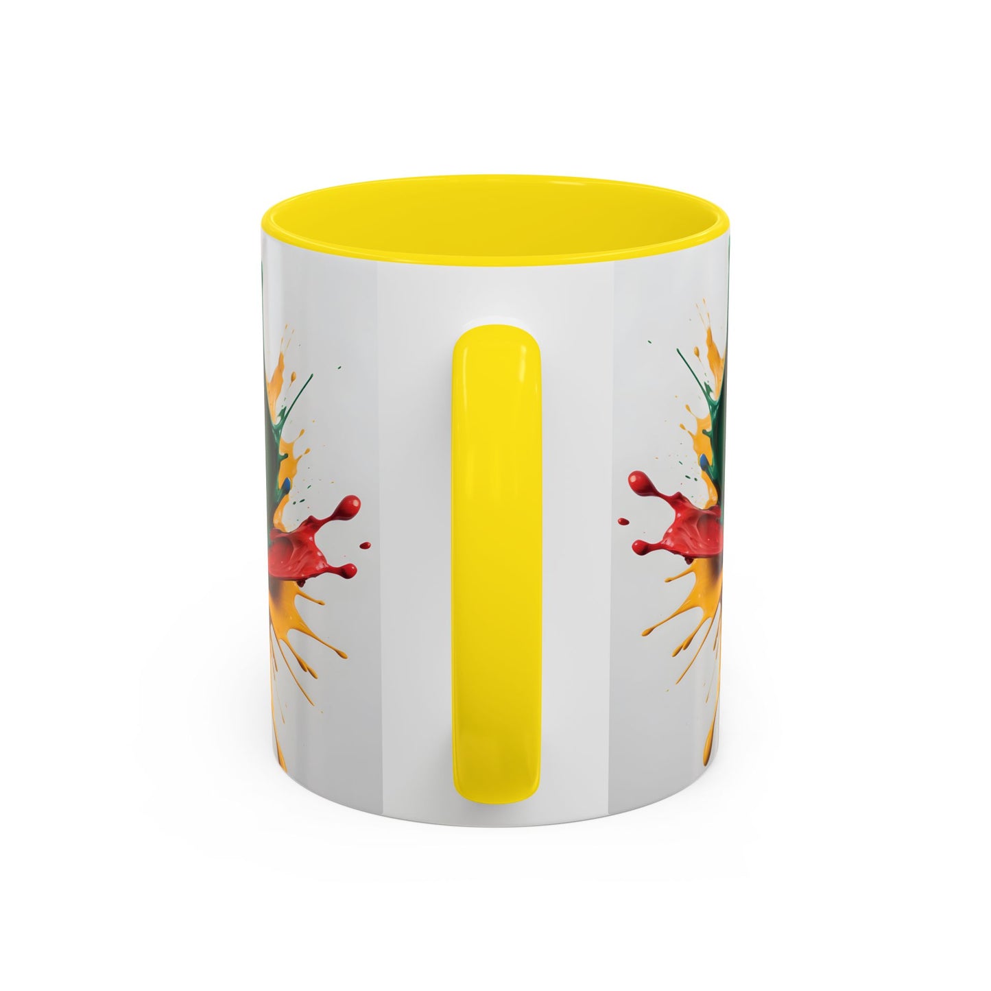 Coffee Mug: Splash of Joy Color Explosion Abstract Art Design