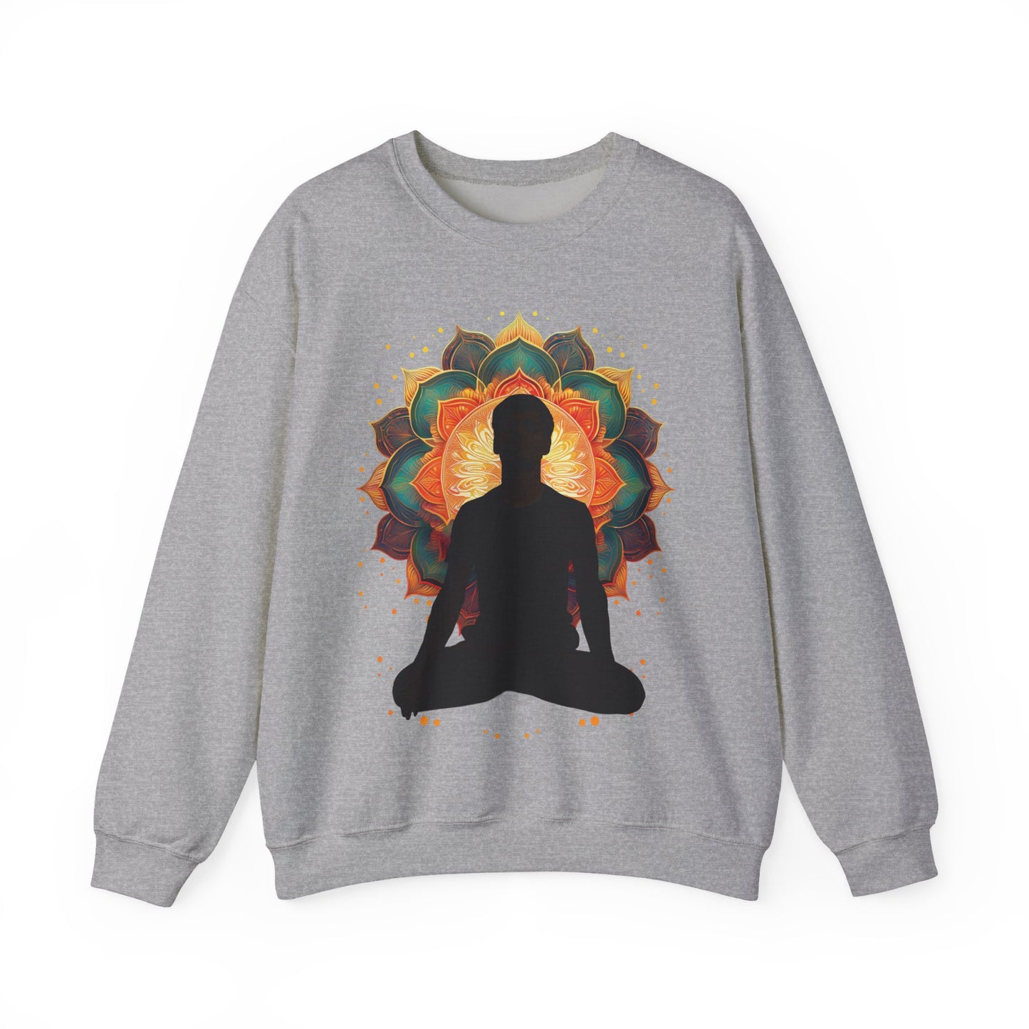 Zen Buddha Sweatshirt - Relaxation Gift, Meditation Apparel, Cozy Layer, Yoga  Shirt, Spiritual Fashion, Mindfulness Outfit