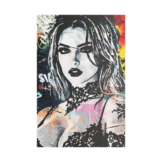 Urban Empress: Ignite Bold Confidence with Vibrant Street Art Elegance - Aesthetic Stretched Canvas Art Print, Urban Wall Decor, Modern Home Decor, Colorful Street Art, Perfect Gift for Art Lovers, Bedroom [...]