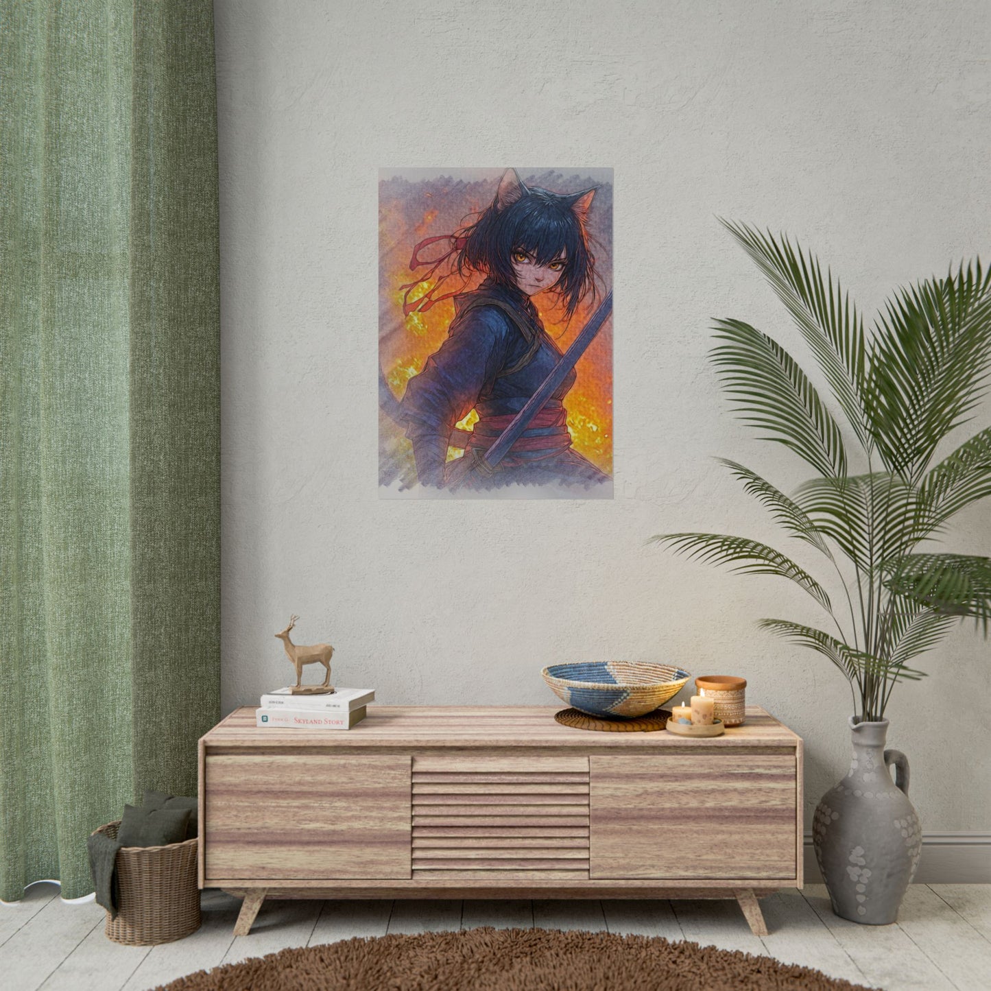 Rolled Posters of Fierce Anime Characters, Art Prints for Home Decor, Gifts for Anime Fans, Unique Wall Art for Living Rooms, Manga [...]