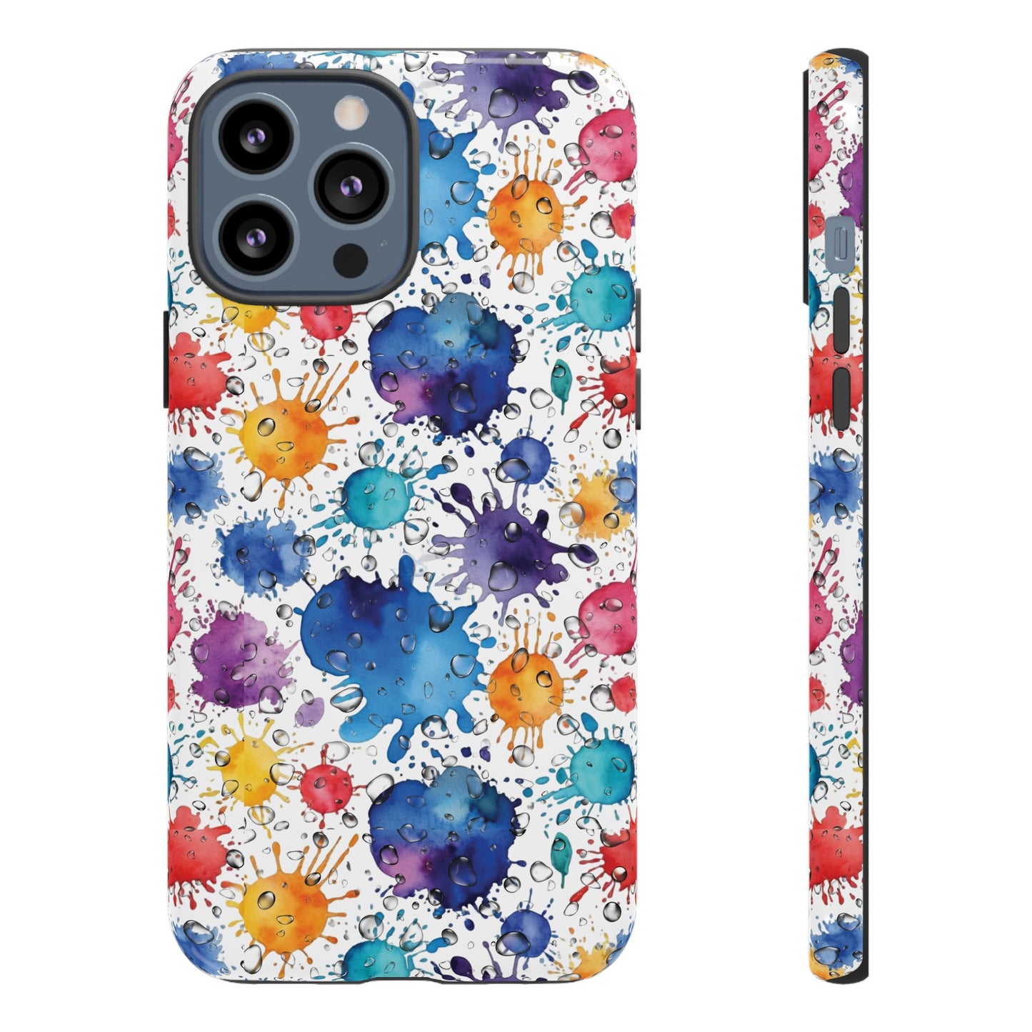 Phone Cases Abstract Colorful Splashes Tough Cases