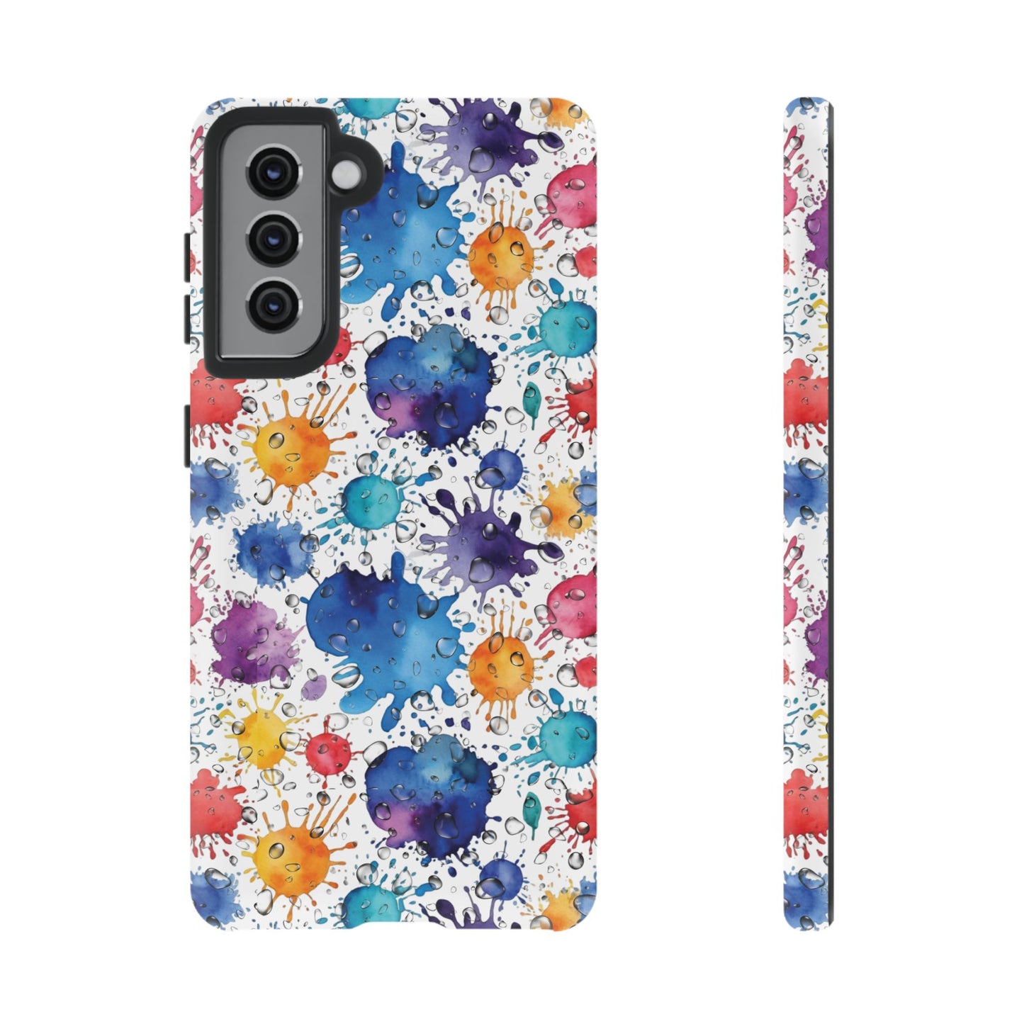 Phone Cases Abstract Colorful Splashes Tough Cases