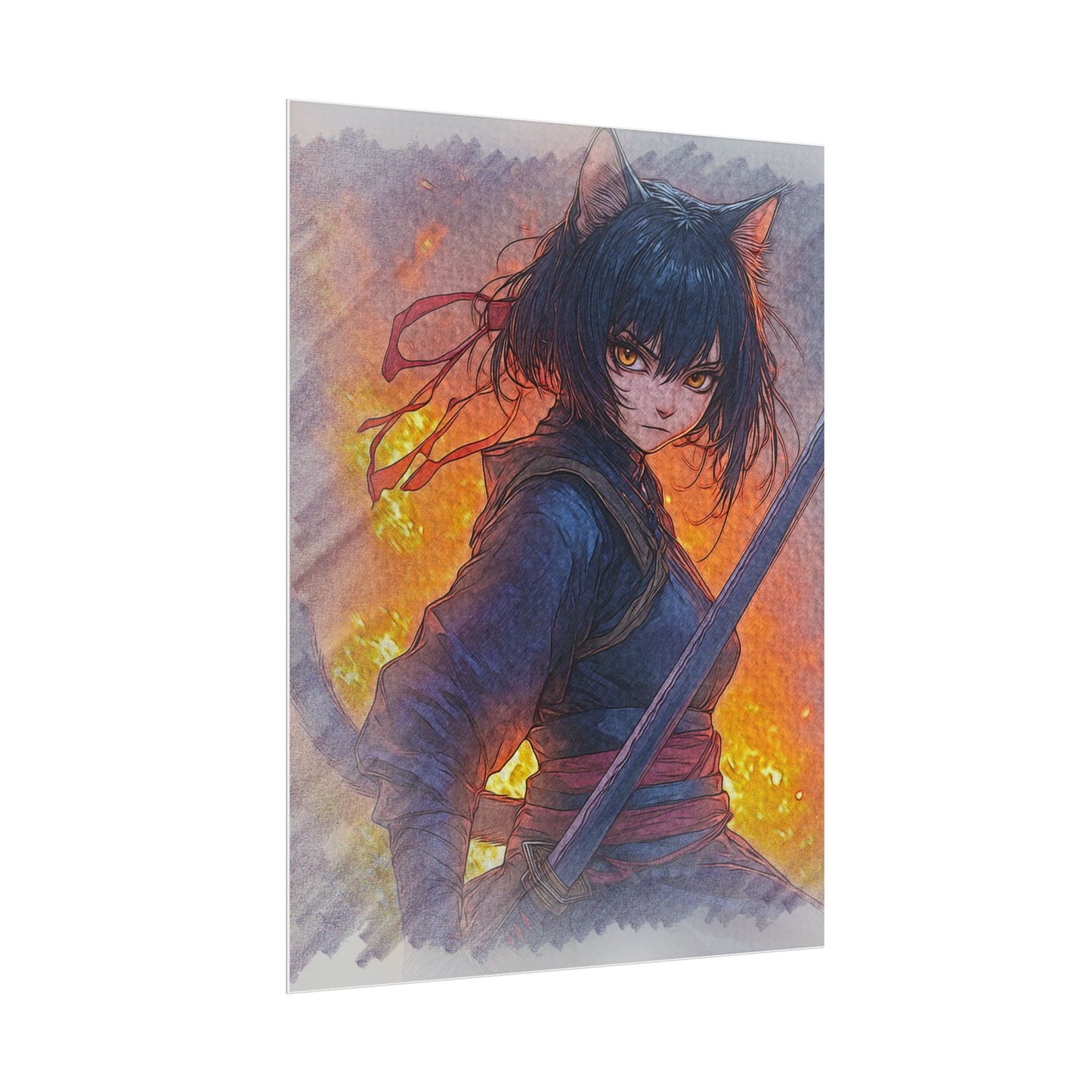 Rolled Posters of Fierce Anime Characters, Art Prints for Home Decor, Gifts for Anime Fans, Unique Wall Art for Living Rooms, Manga [...]