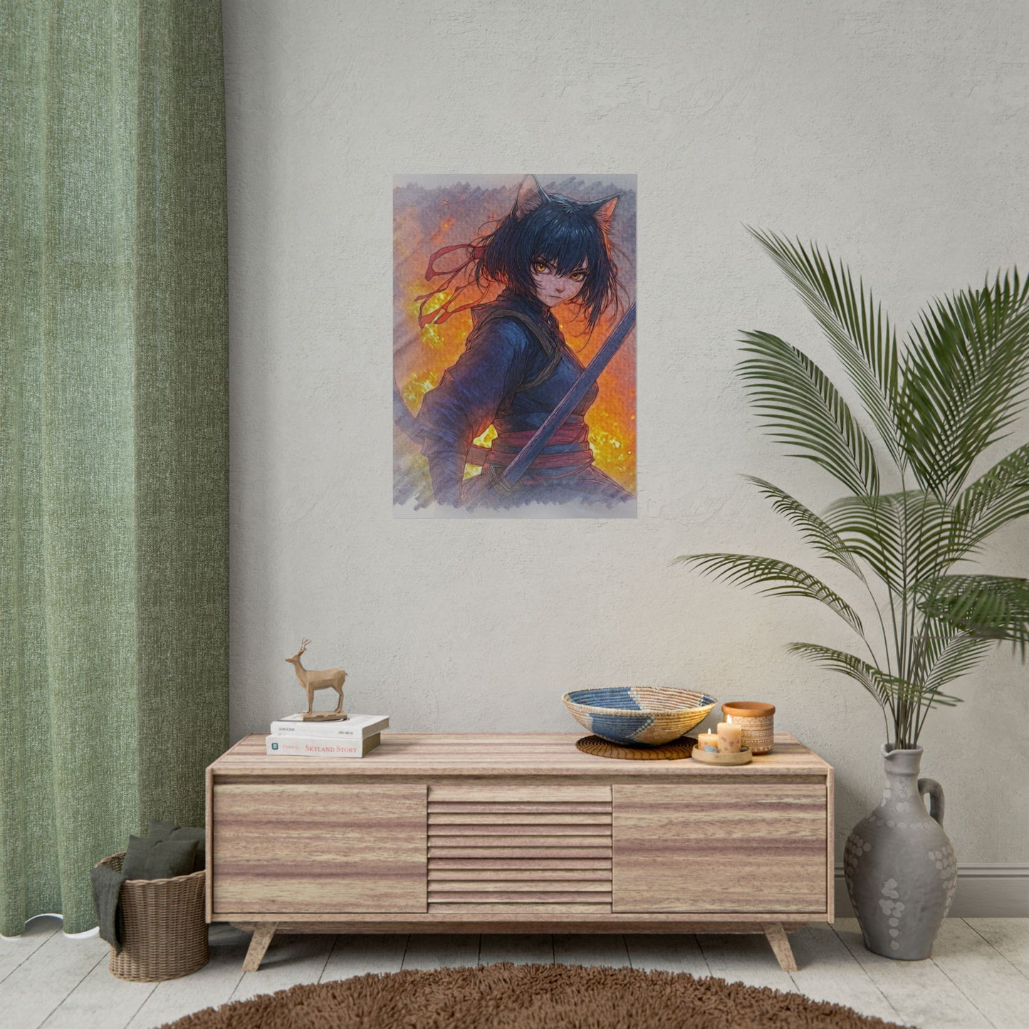 Rolled Posters of Fierce Anime Characters, Art Prints for Home Decor, Gifts for Anime Fans, Unique Wall Art for Living Rooms, Manga [...]