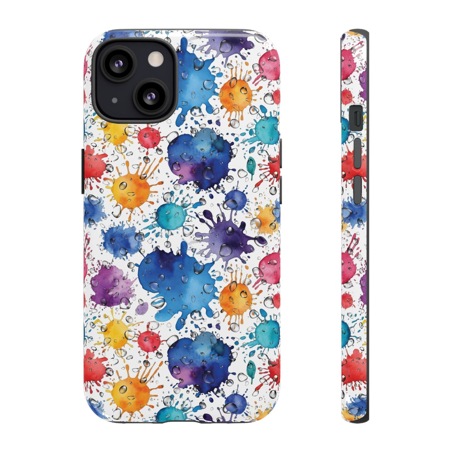 Phone Cases Abstract Colorful Splashes Tough Cases