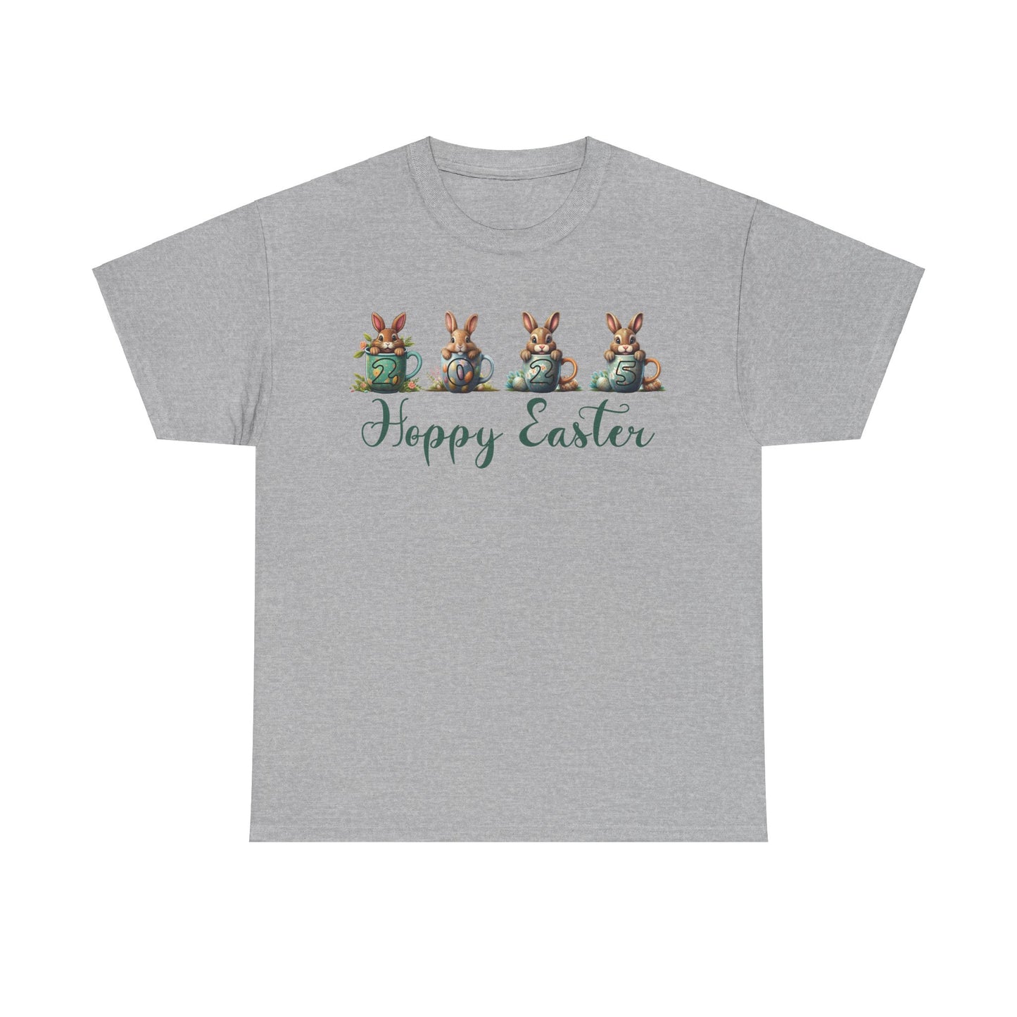 Easter 2025 Unisex Tee - Hoppy Easter Design