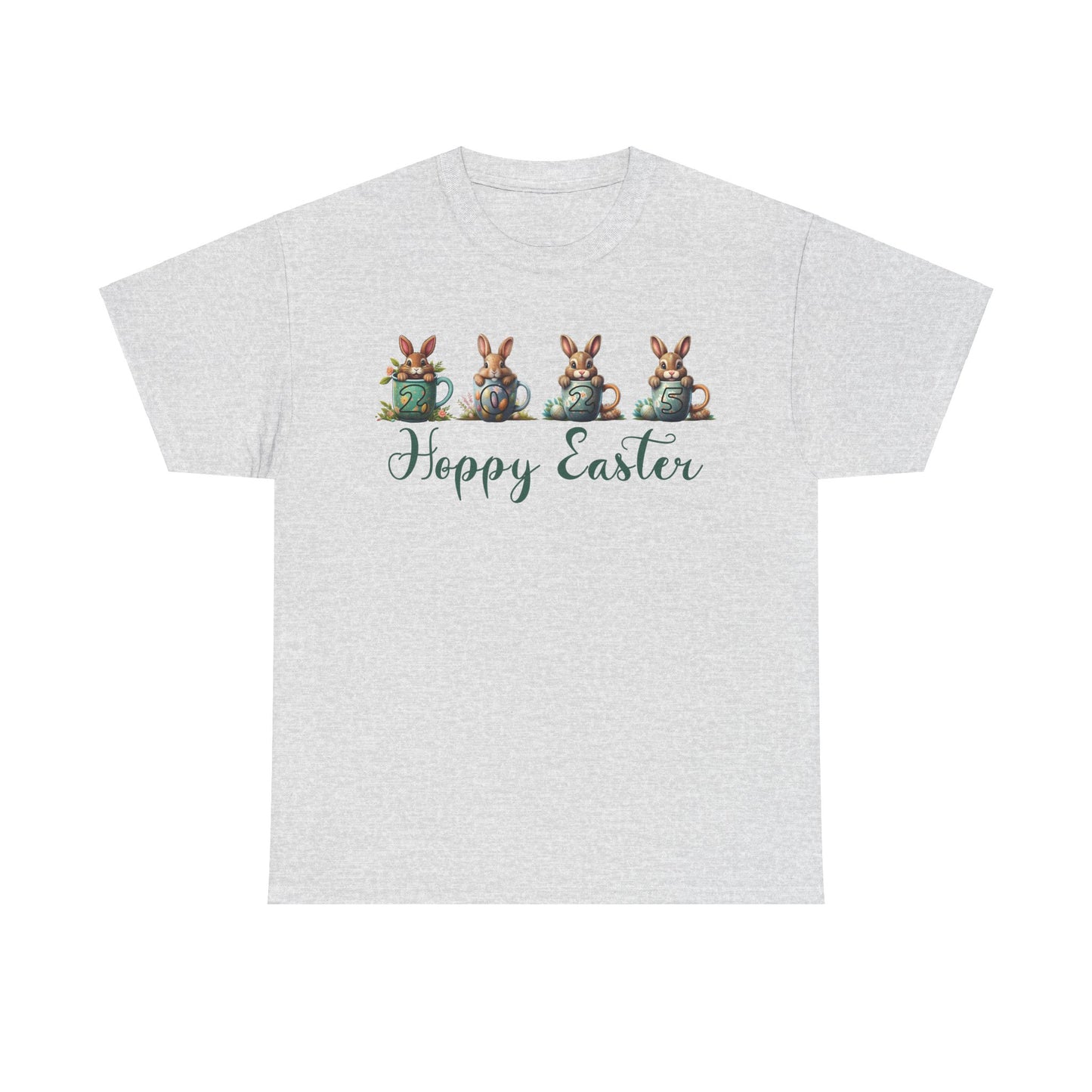 Easter 2025 Unisex Tee - Hoppy Easter Design