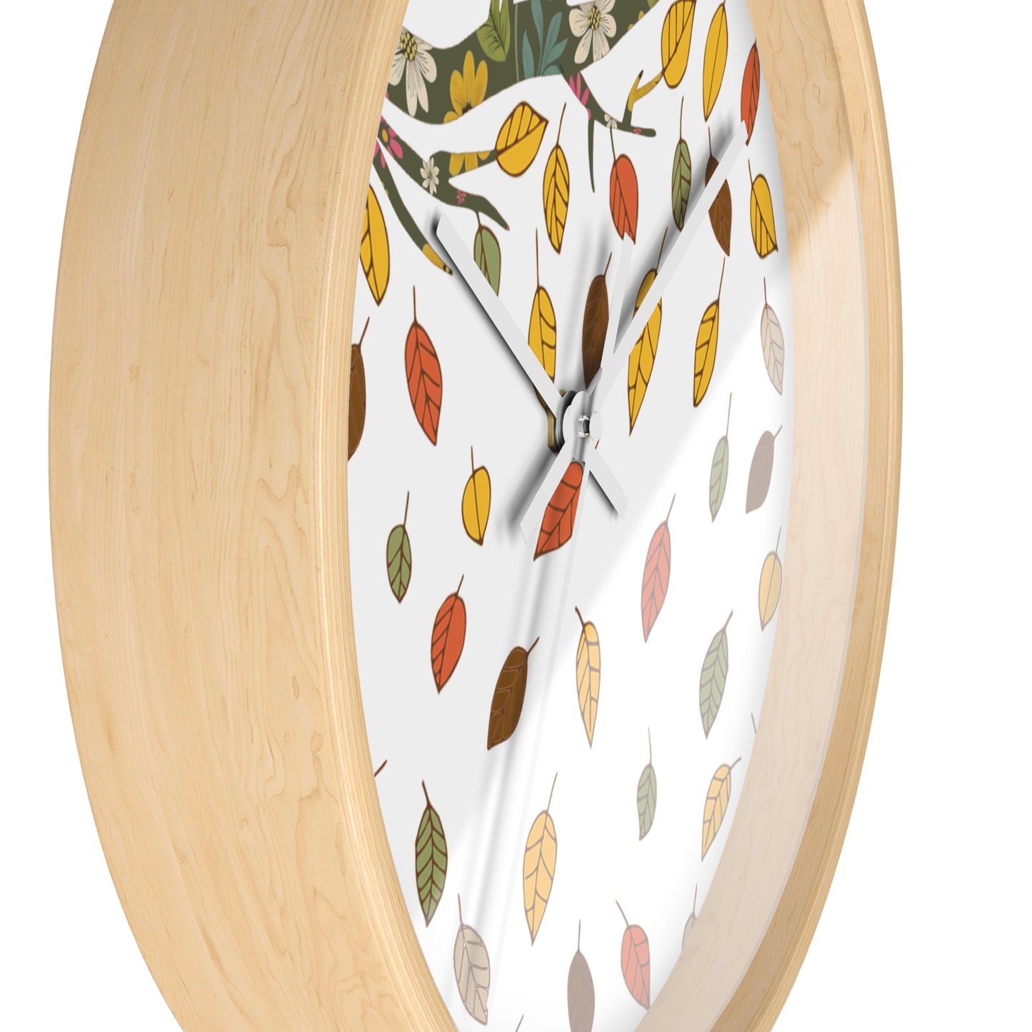 Autumn Vibes Wall Clock