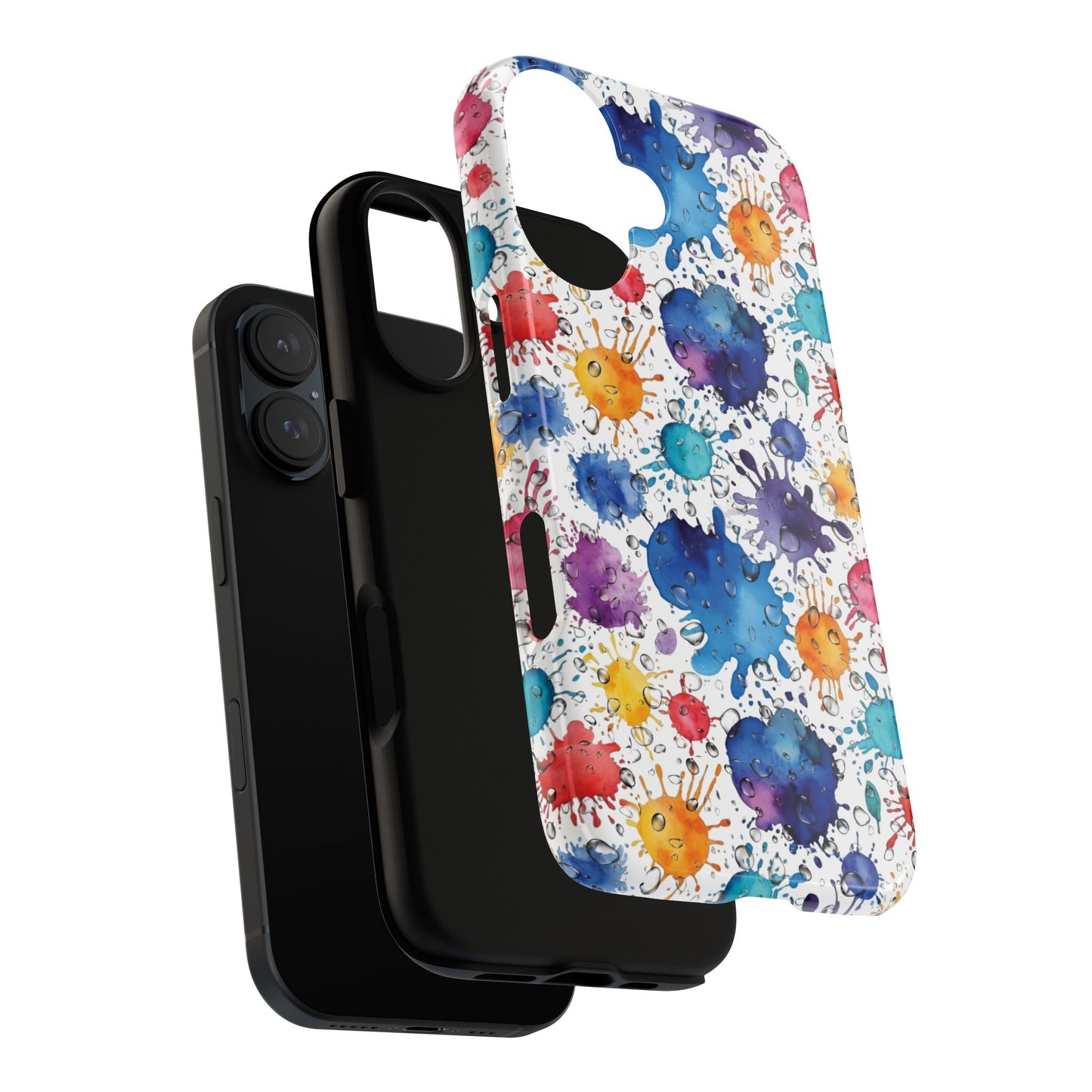 Phone Cases Abstract Colorful Splashes Tough Cases