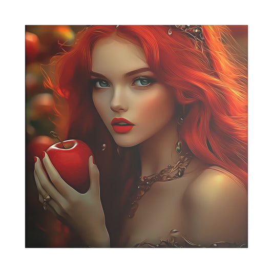 Radiant Resolve – The Power Within Glows Boldly 🍎✨ - Canvas Art