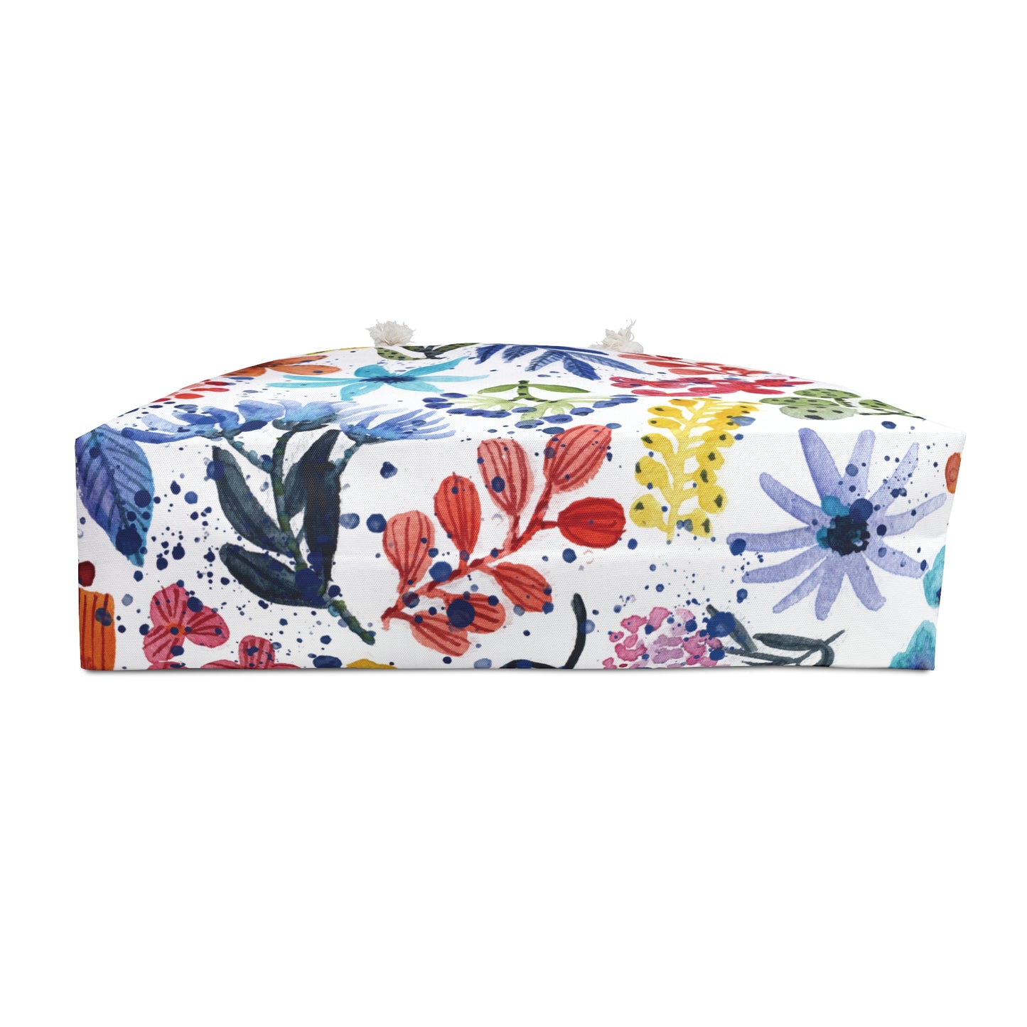 Colorful Floral Abstract Art Weekender Bag