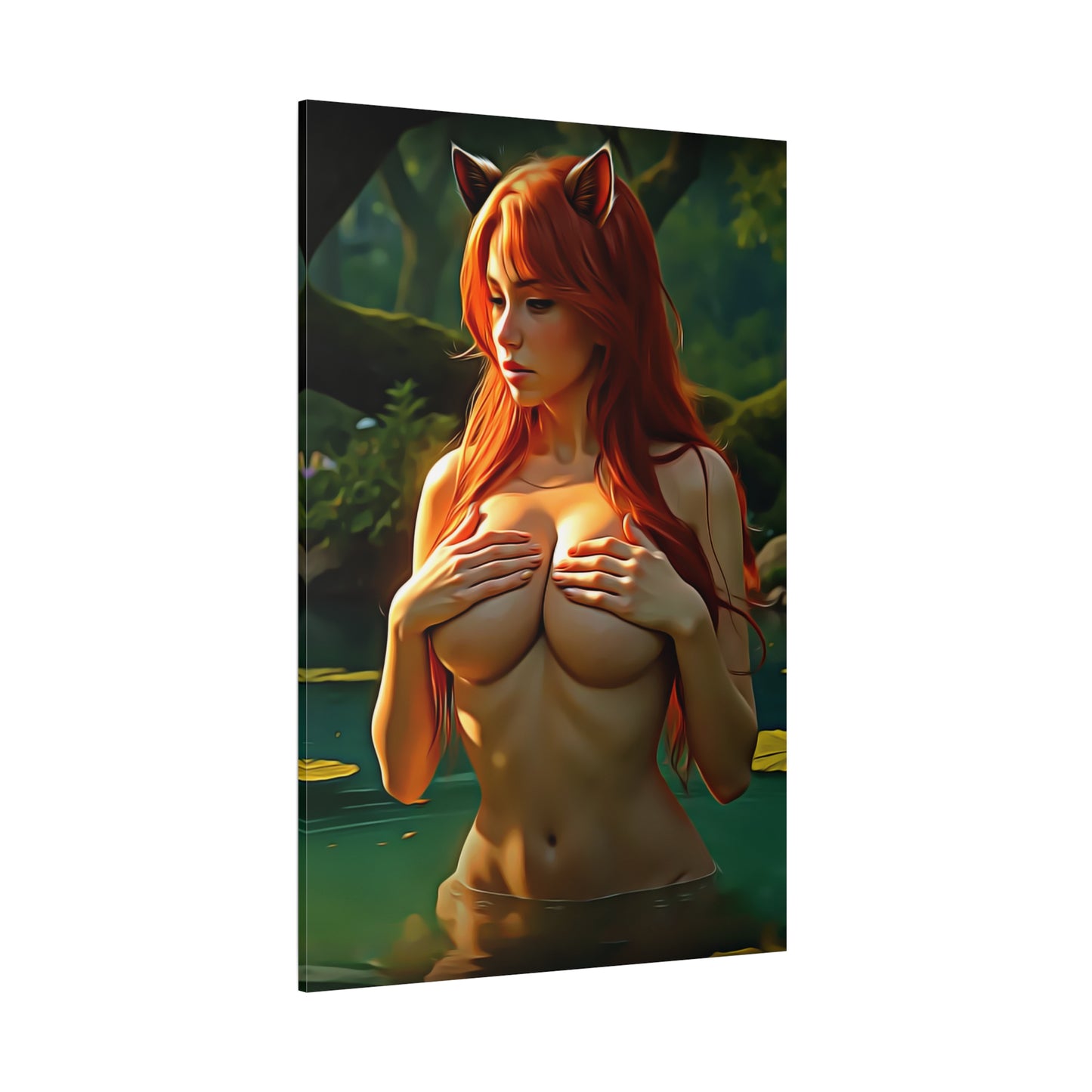 Mystic Forest Guardian – Enchanted Nature Art - Matte Canvas, Stretched, 1.25"