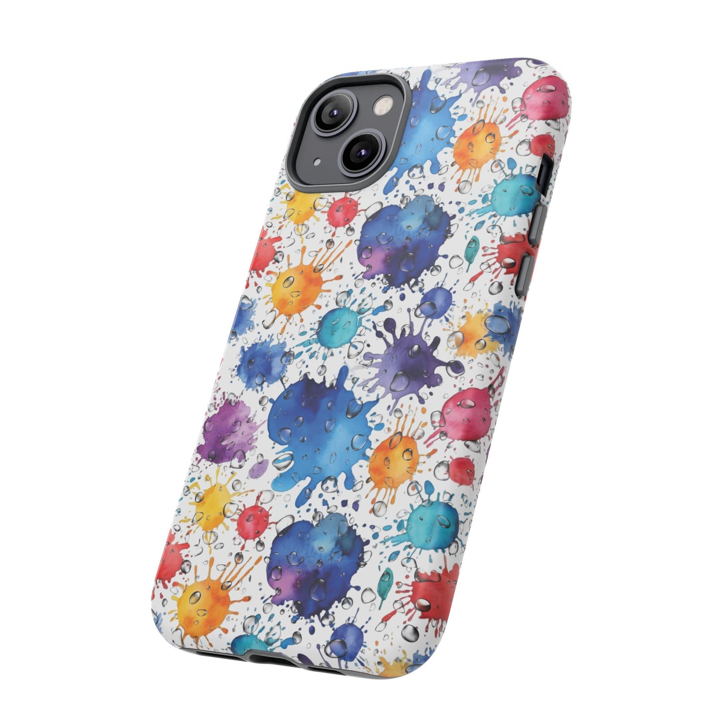 Phone Cases Abstract Colorful Splashes Tough Cases