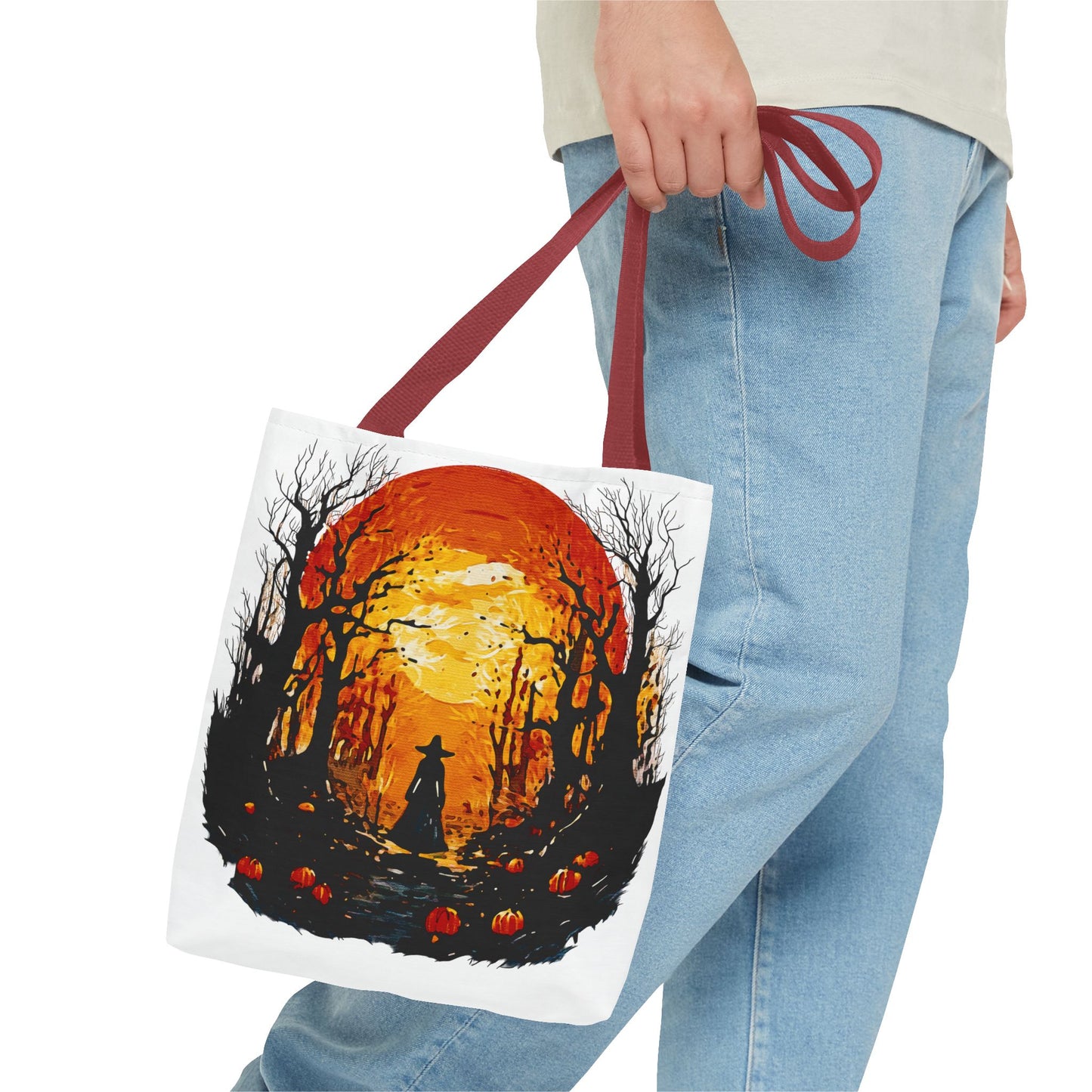 🎃 Moonlit Mischief: Autumn’s Enchanted GlowTote Bag (AOP)