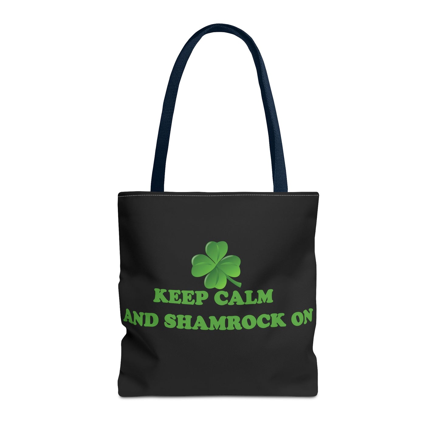 St. Patrick's Day Tote Bag - Keep Calm and Shamrock On