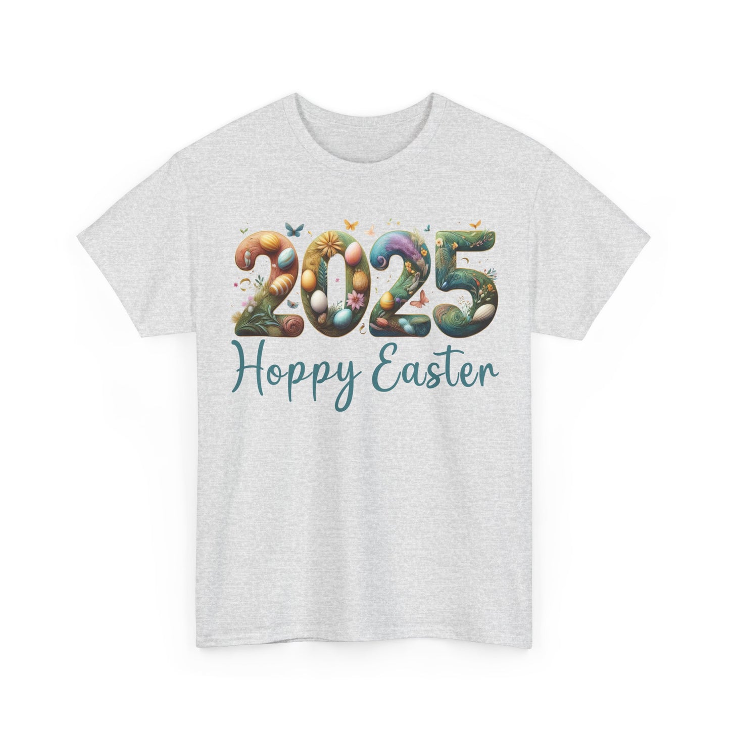 Easter 2025 Unisex Tee - Hoppy Easter Design