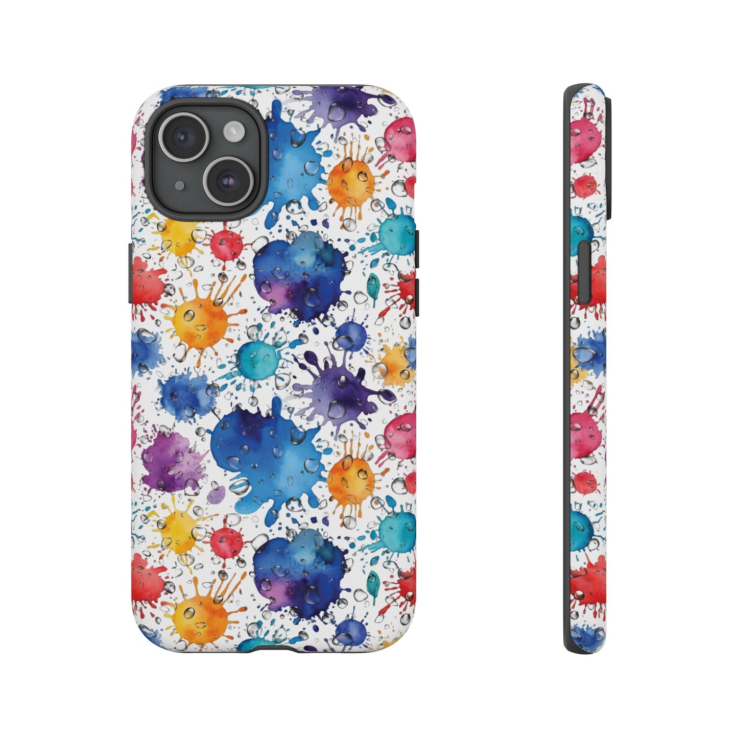 Phone Cases Abstract Colorful Splashes Tough Cases