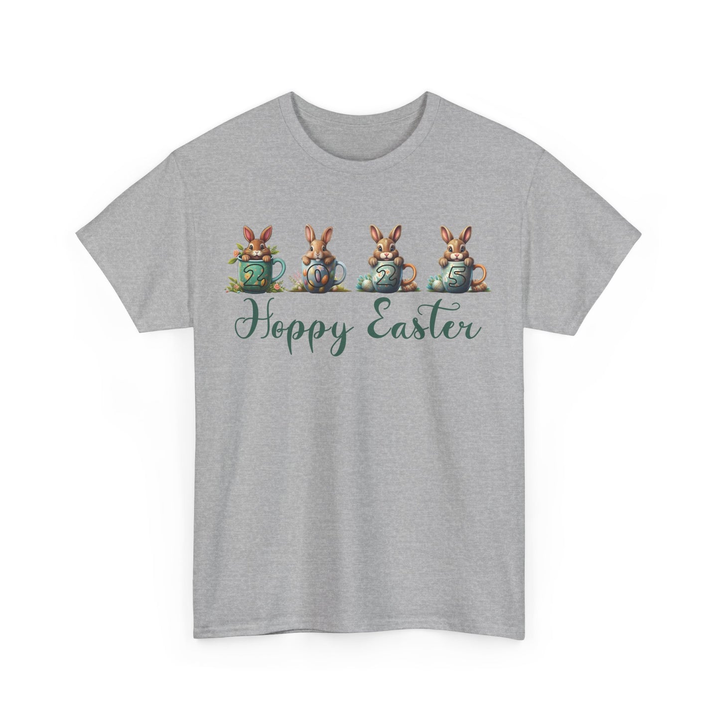 Easter 2025 Unisex Tee - Hoppy Easter Design