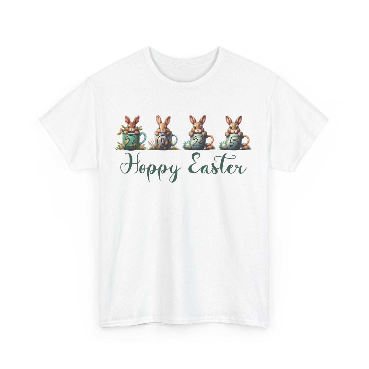 Easter 2025 Unisex Tee - Hoppy Easter Design