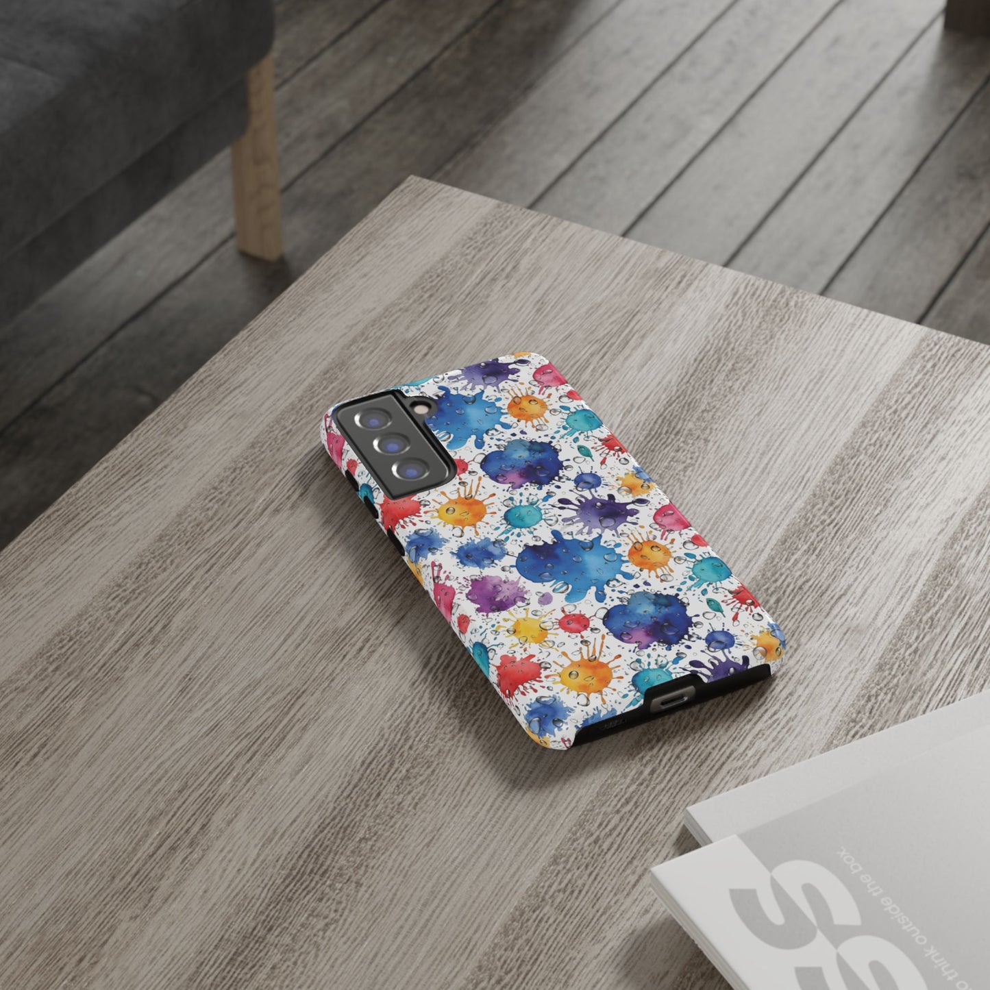 Phone Cases Abstract Colorful Splashes Tough Cases