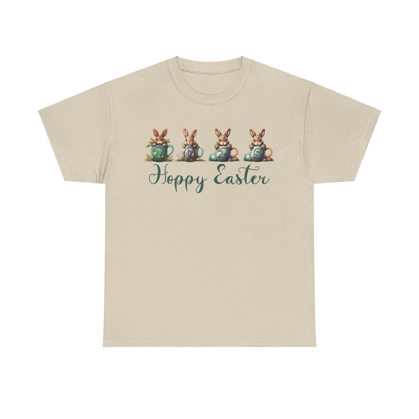 Easter 2025 Unisex Tee - Hoppy Easter Design