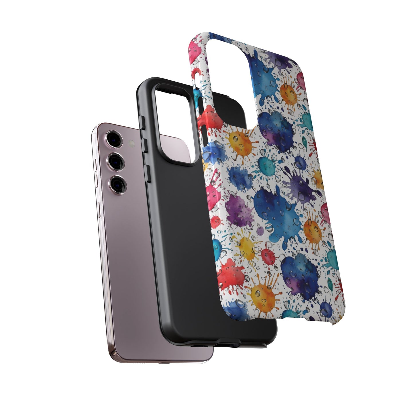 Phone Cases Abstract Colorful Splashes Tough Cases