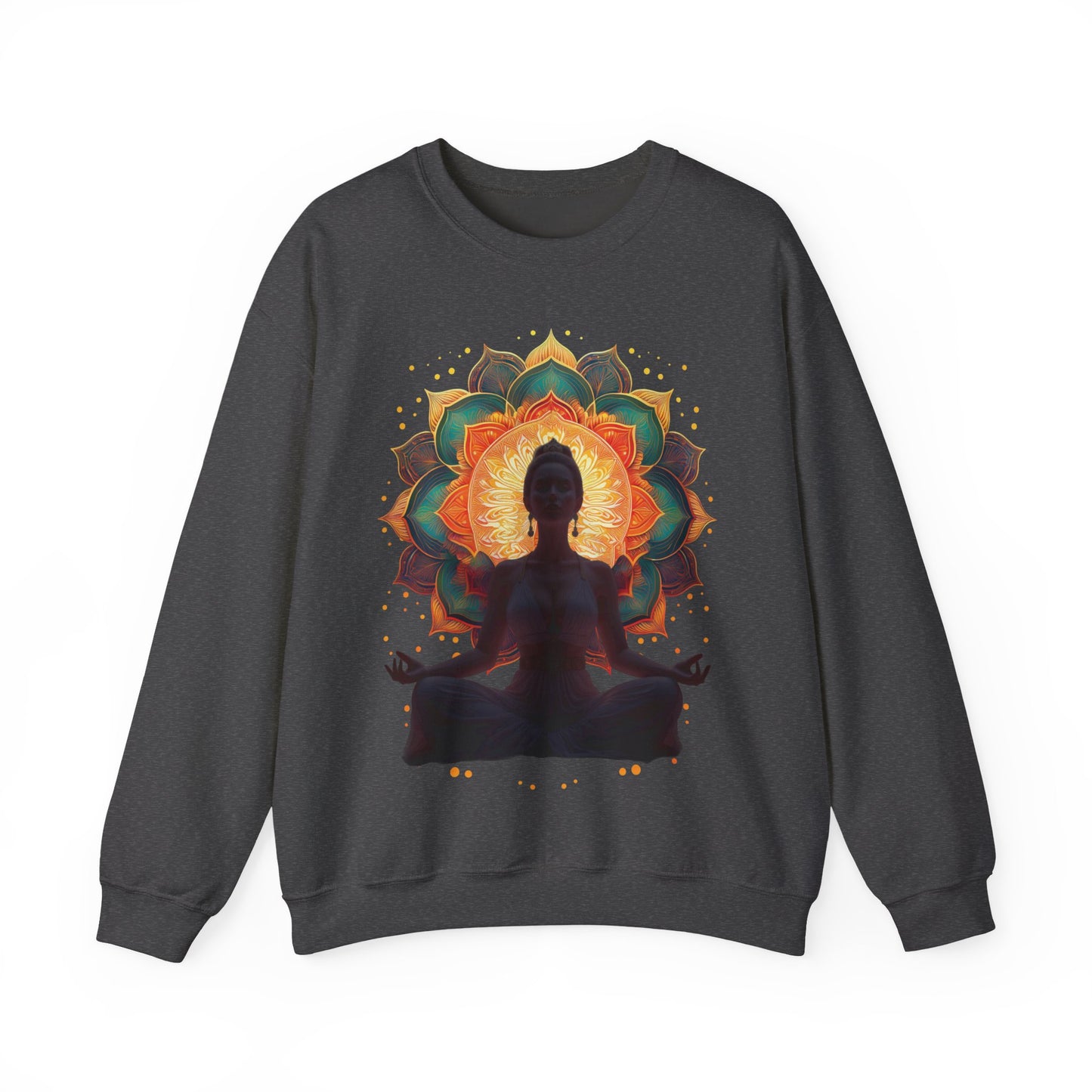 Zen Buddha Sweatshirt - Relaxation Gift, Meditation Apparel, Cozy Layer, Yoga  Shirt, Spiritual Fashion, Mindfulness Outfit