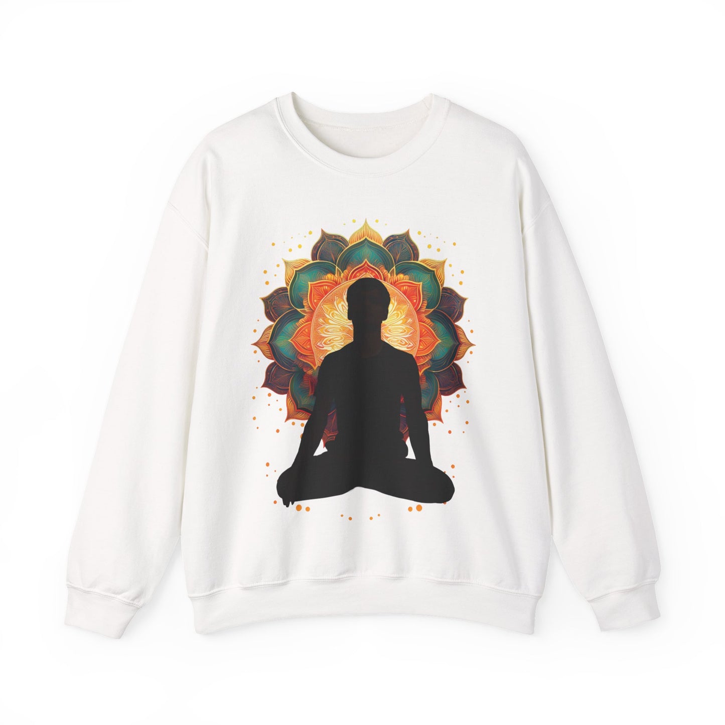 Zen Buddha Sweatshirt - Relaxation Gift, Meditation Apparel, Cozy Layer, Yoga  Shirt, Spiritual Fashion, Mindfulness Outfit