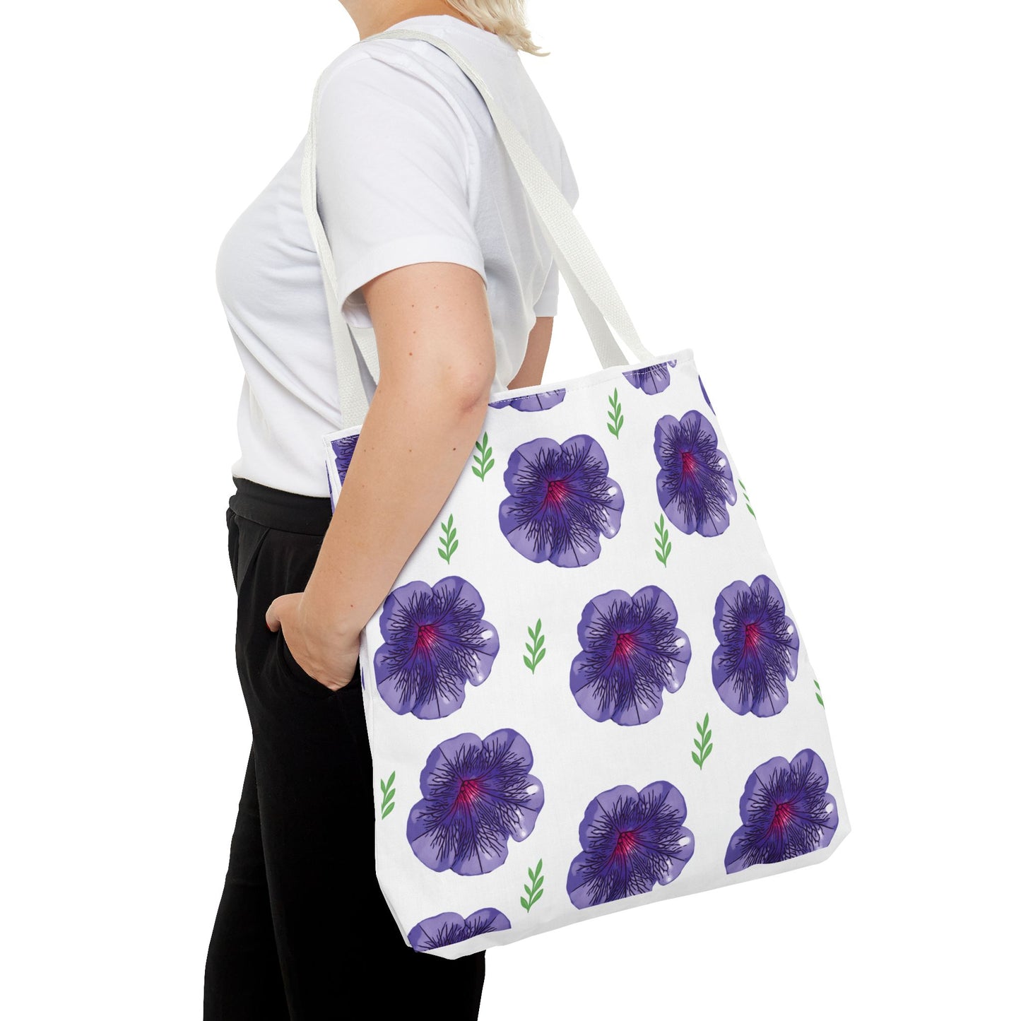 "Petunia" Tote Bag - Stylish Floral Design for Everyday Use