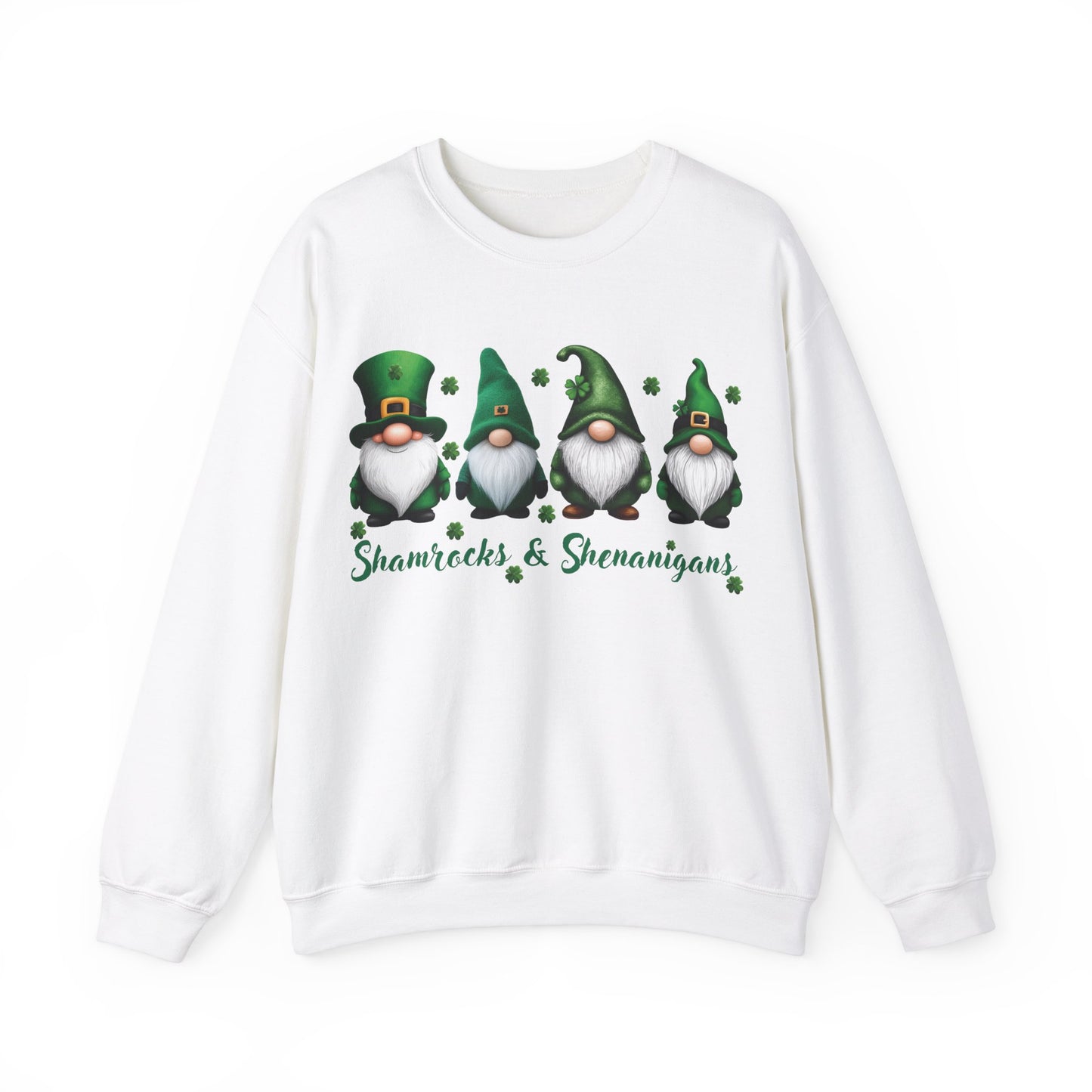 St. Patrick's Day Sweatshirt - Shamrocks & Shenanigans