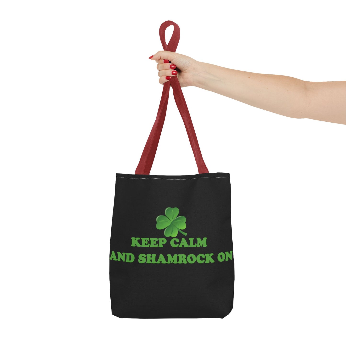 St. Patrick's Day Tote Bag - Keep Calm and Shamrock On