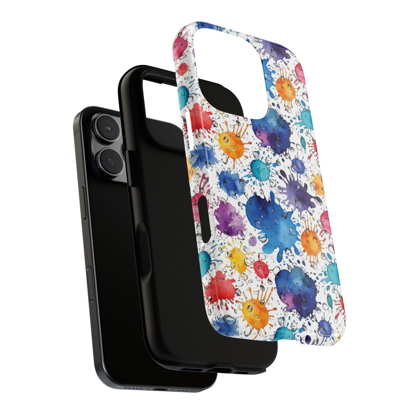 Phone Cases Abstract Colorful Splashes Tough Cases