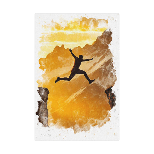 Leap of Light – Courage in Motion, Painted in Gold 🌄🦅 - Adventure Vibe Matte Poster - Inspiring Wall Art for Home Decor, Motivational Decor, Nature Lover Gift, Adventure Wall Art, Travel [...]